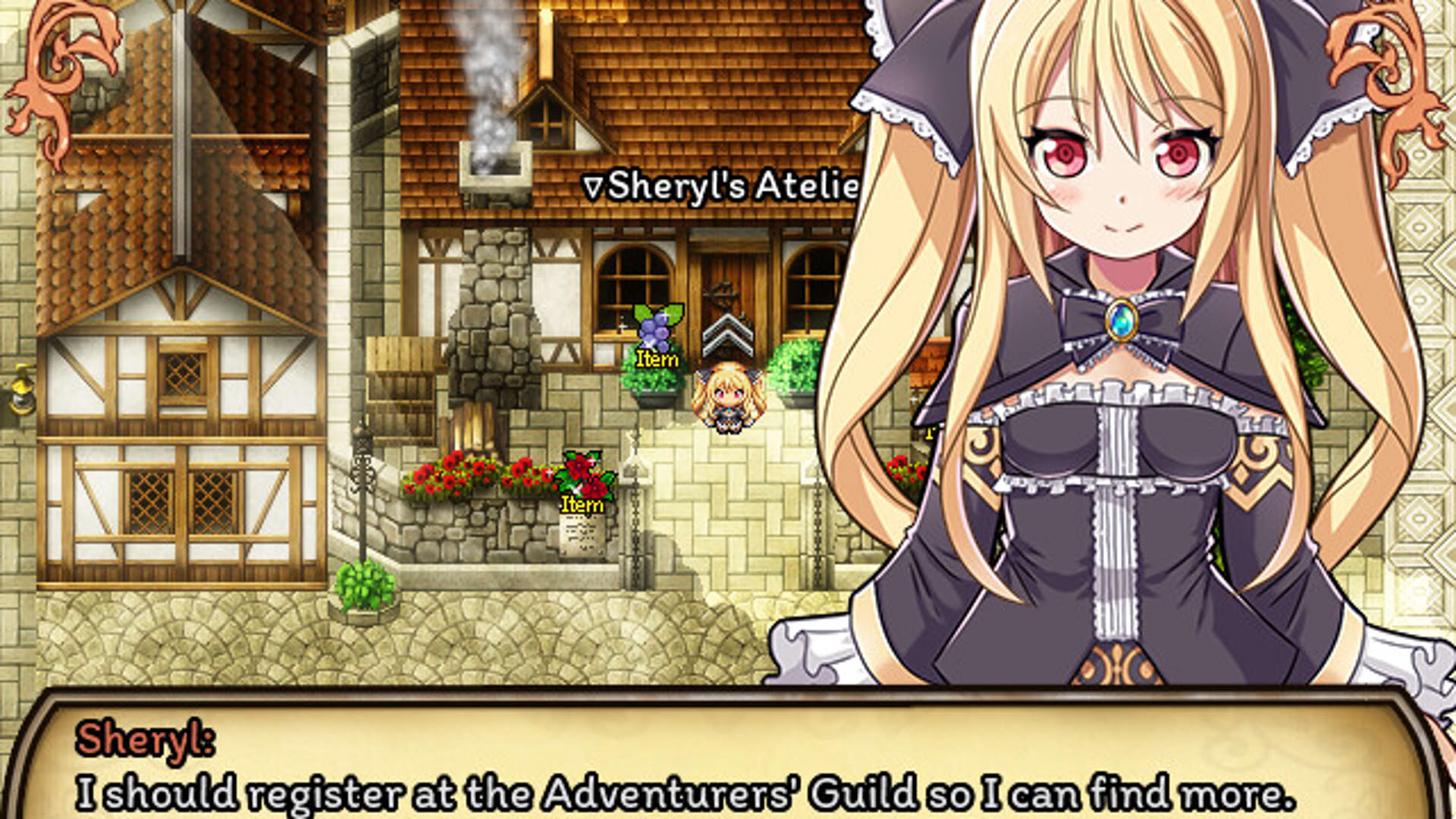 Screenshot for Sheryl: The Alchemist of the Island Ruins