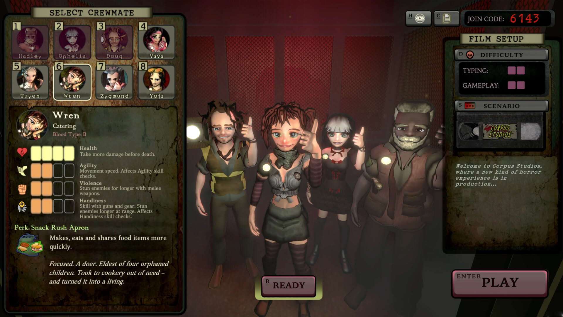Screenshot for Blood Typers