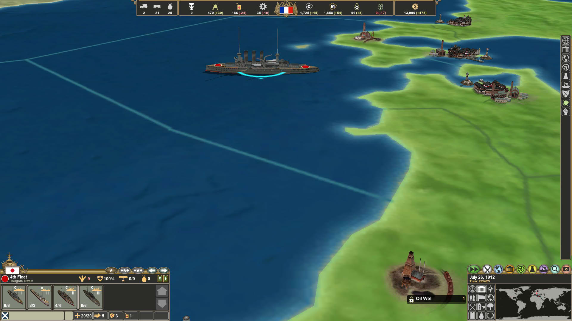 Screenshot for Making History: The Great War
