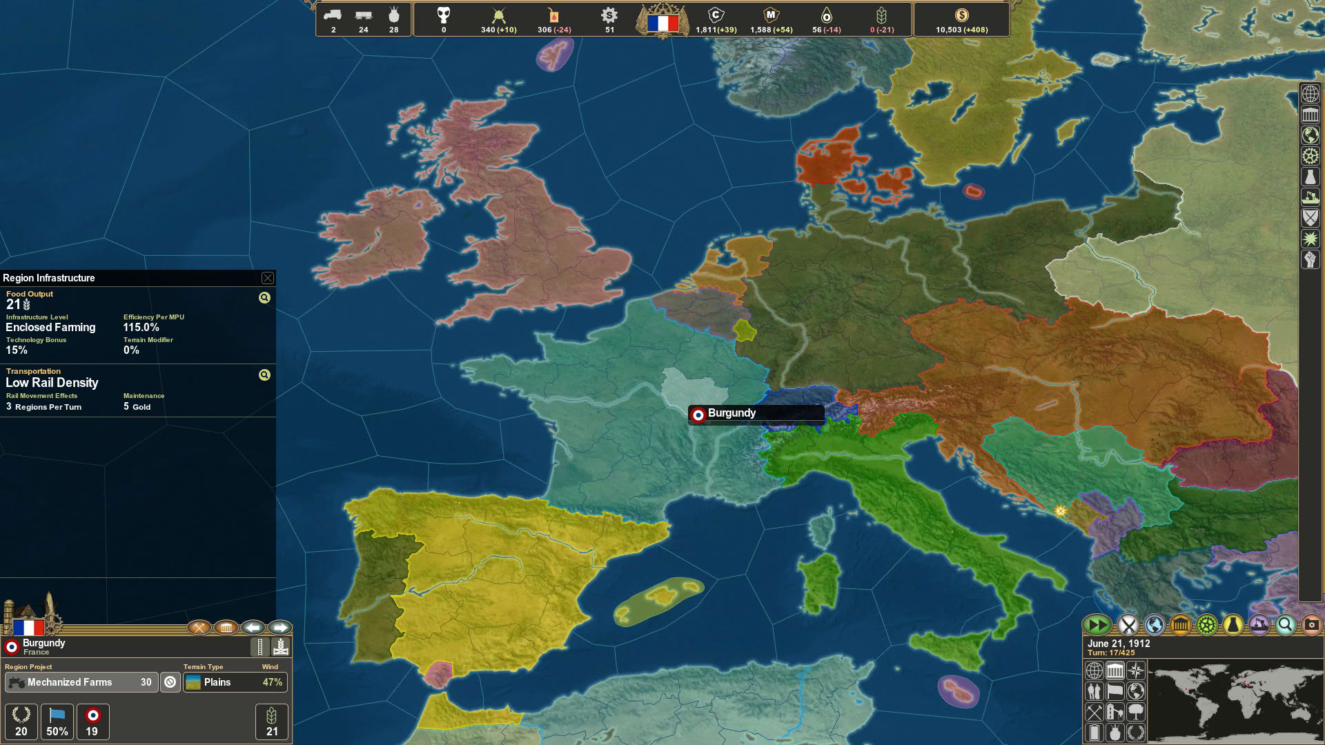 Screenshot for Making History: The Great War
