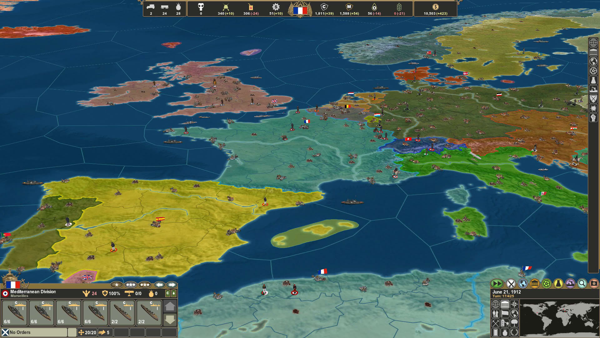 Screenshot for Making History: The Great War