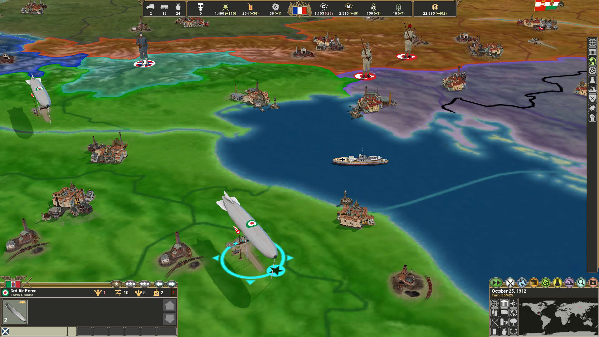 Screenshot for Making History: The Great War