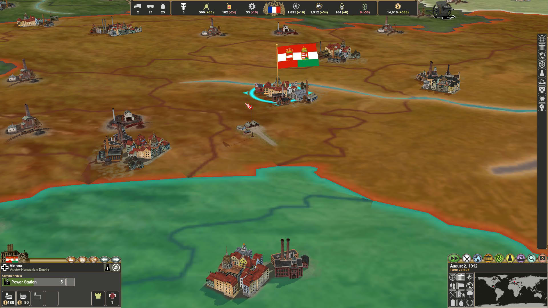 Screenshot for Making History: The Great War