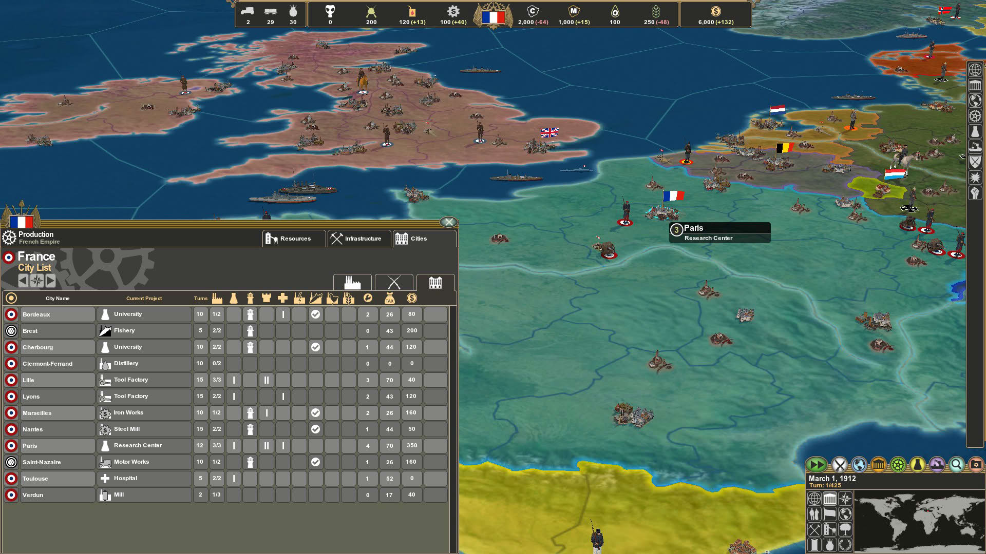 Screenshot for Making History: The Great War