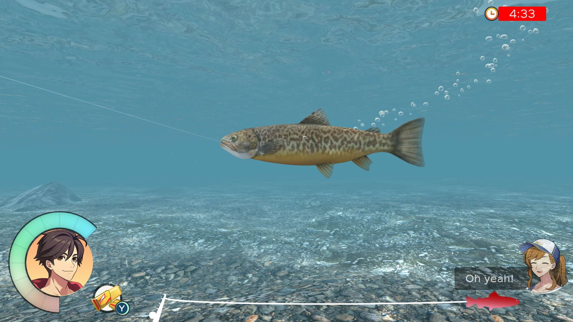 Screenshot for Reel Fishing: Days of Summer