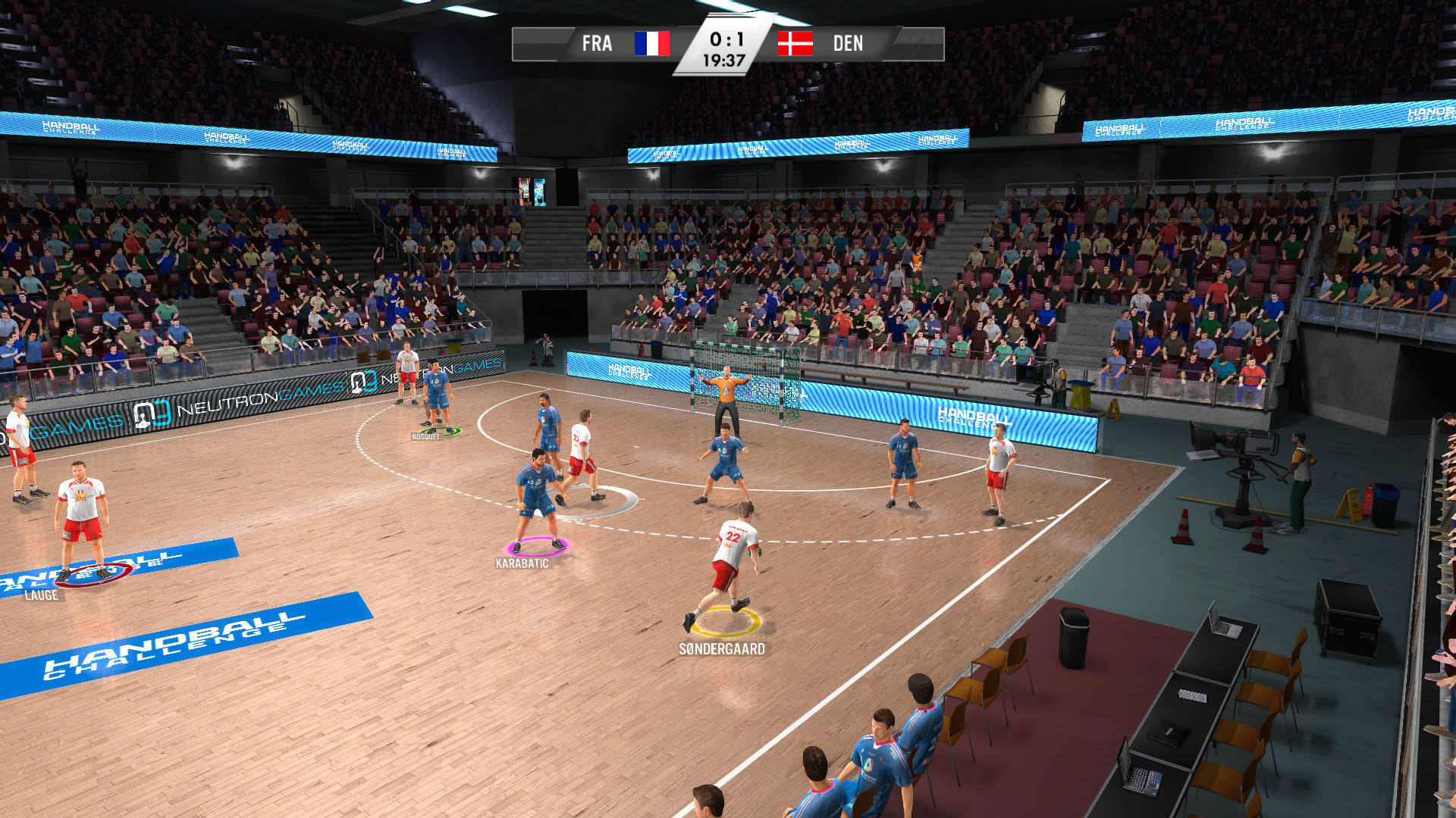 Screenshot for IHF Handball Challenge 14