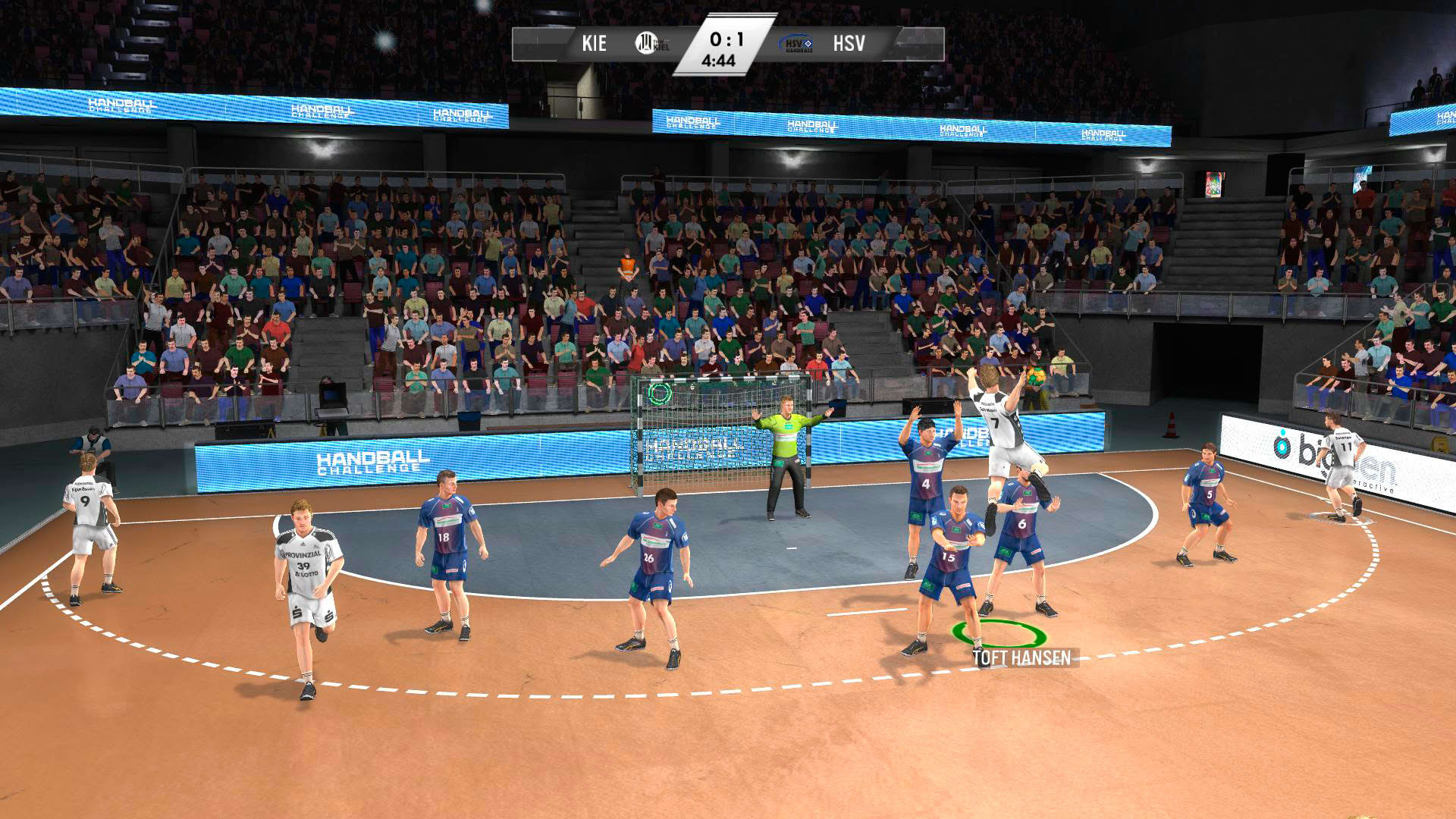 Screenshot for IHF Handball Challenge 14