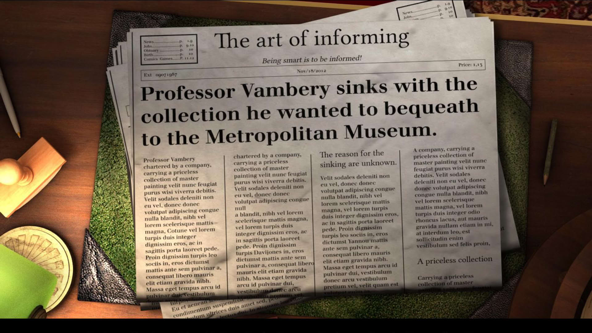 Screenshot for Dracula 5: The Blood Legacy
