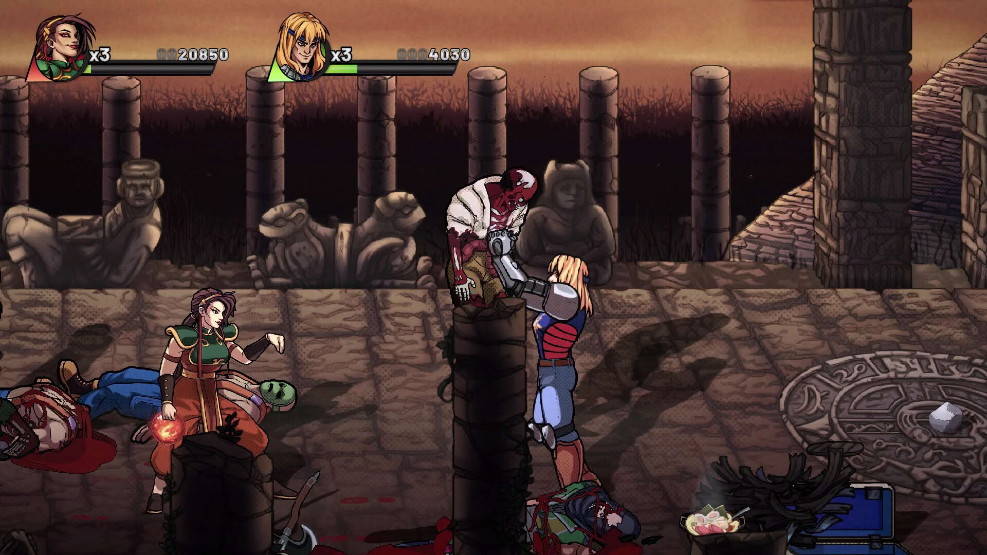 Screenshot for Night Slashers: Remake
