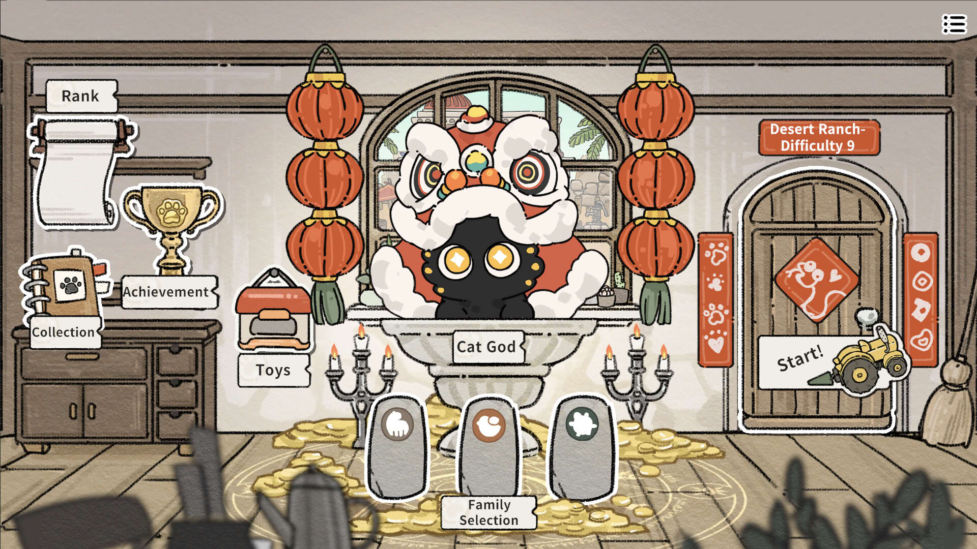 Screenshot for Cat God Ranch