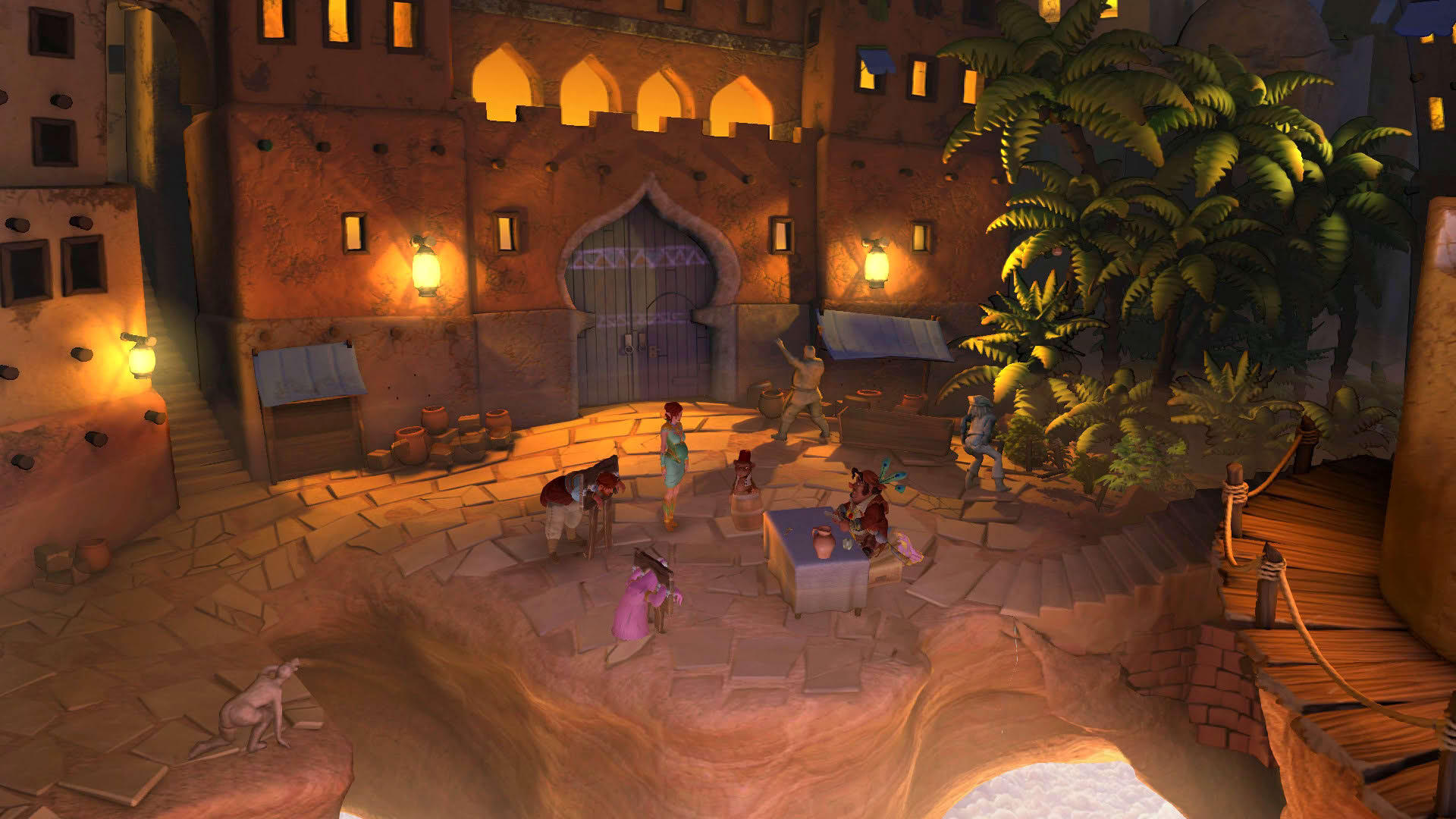 Screenshot for The Book of Unwritten Tales 2