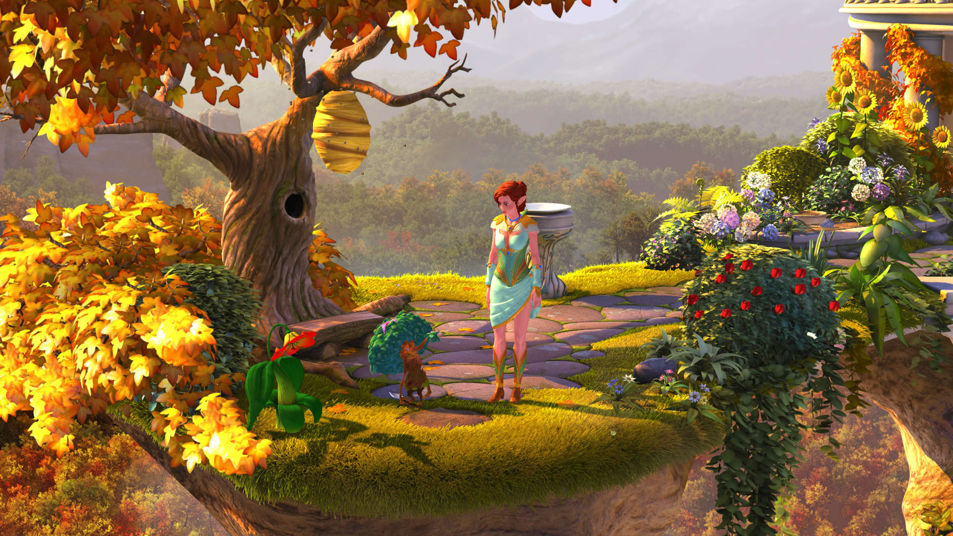Screenshot for The Book of Unwritten Tales 2
