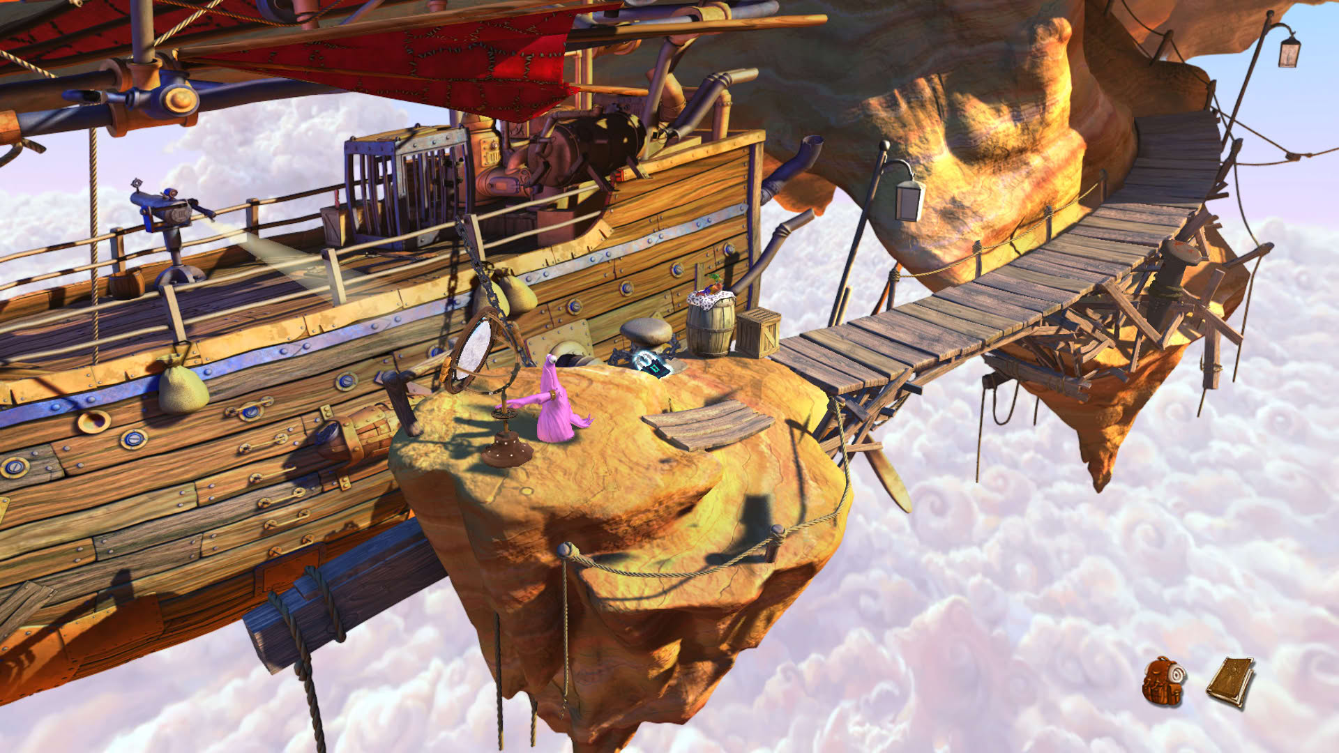 Screenshot for The Book of Unwritten Tales 2
