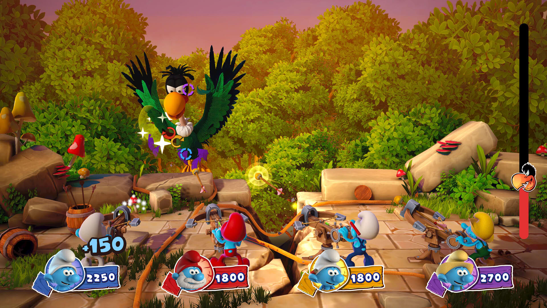 Screenshot for The Smurfs: Village Party