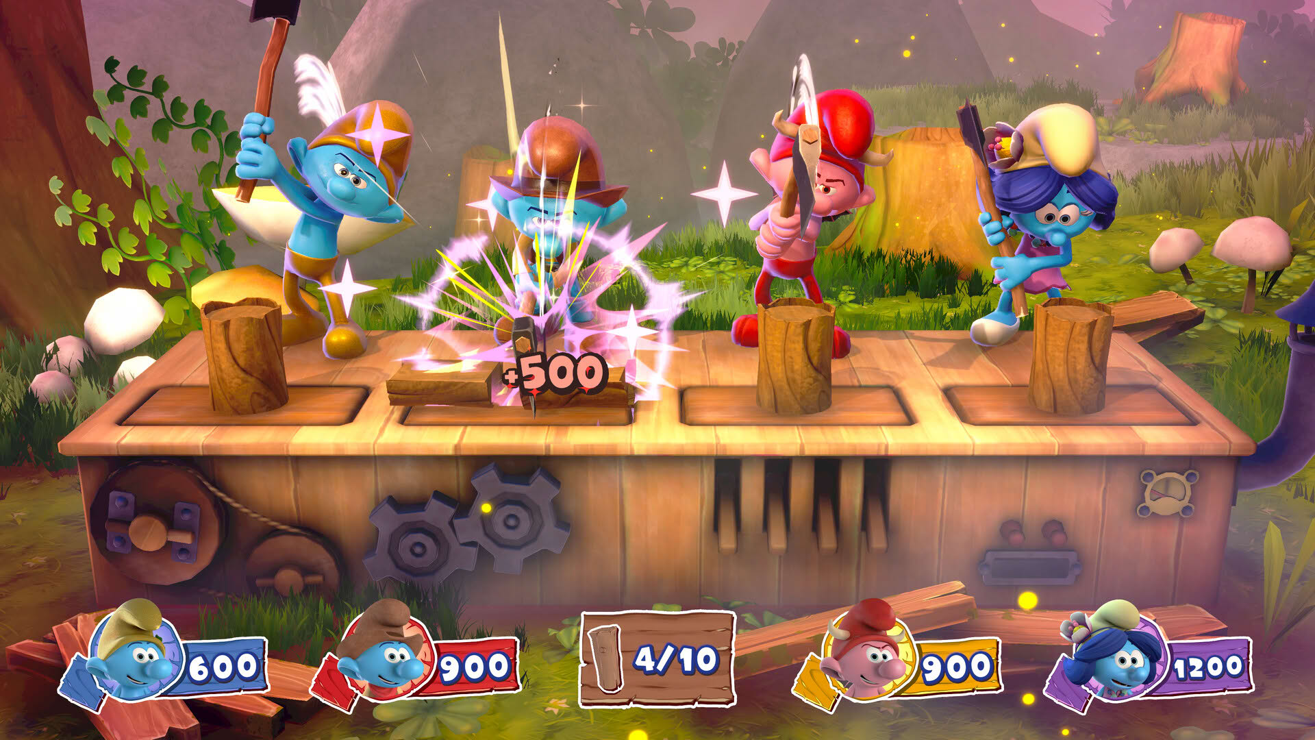 Screenshot for The Smurfs: Village Party
