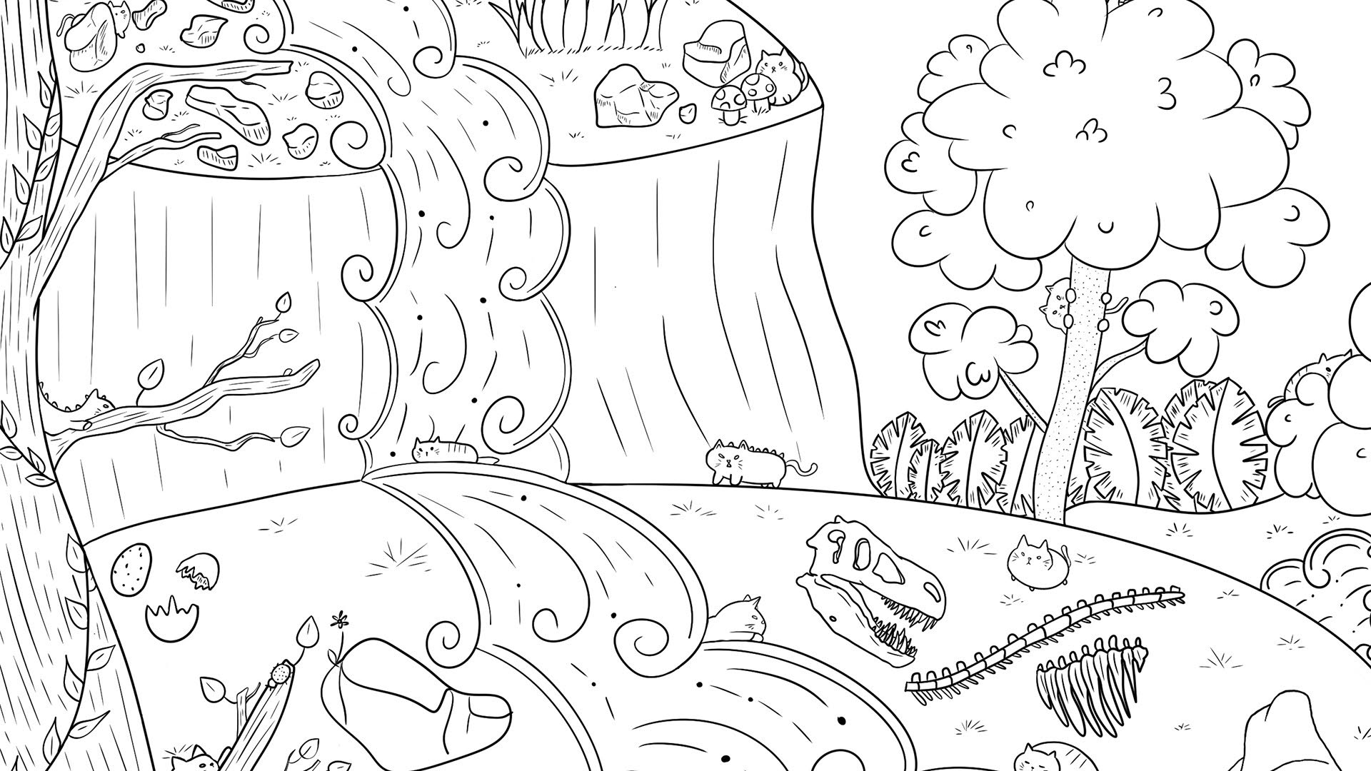Screenshot for 100 Dino Cats