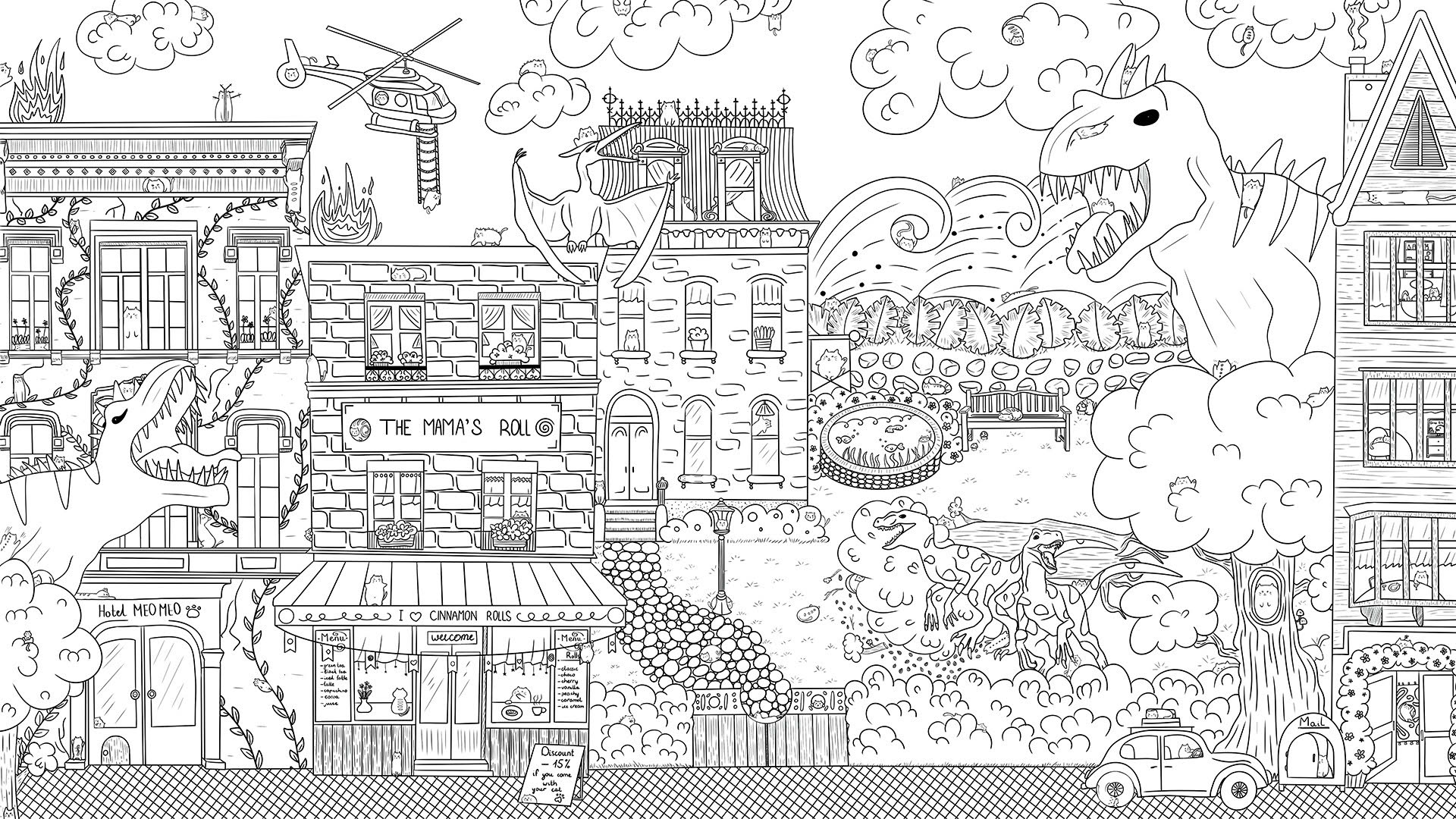 Screenshot for 100 Dino Cats