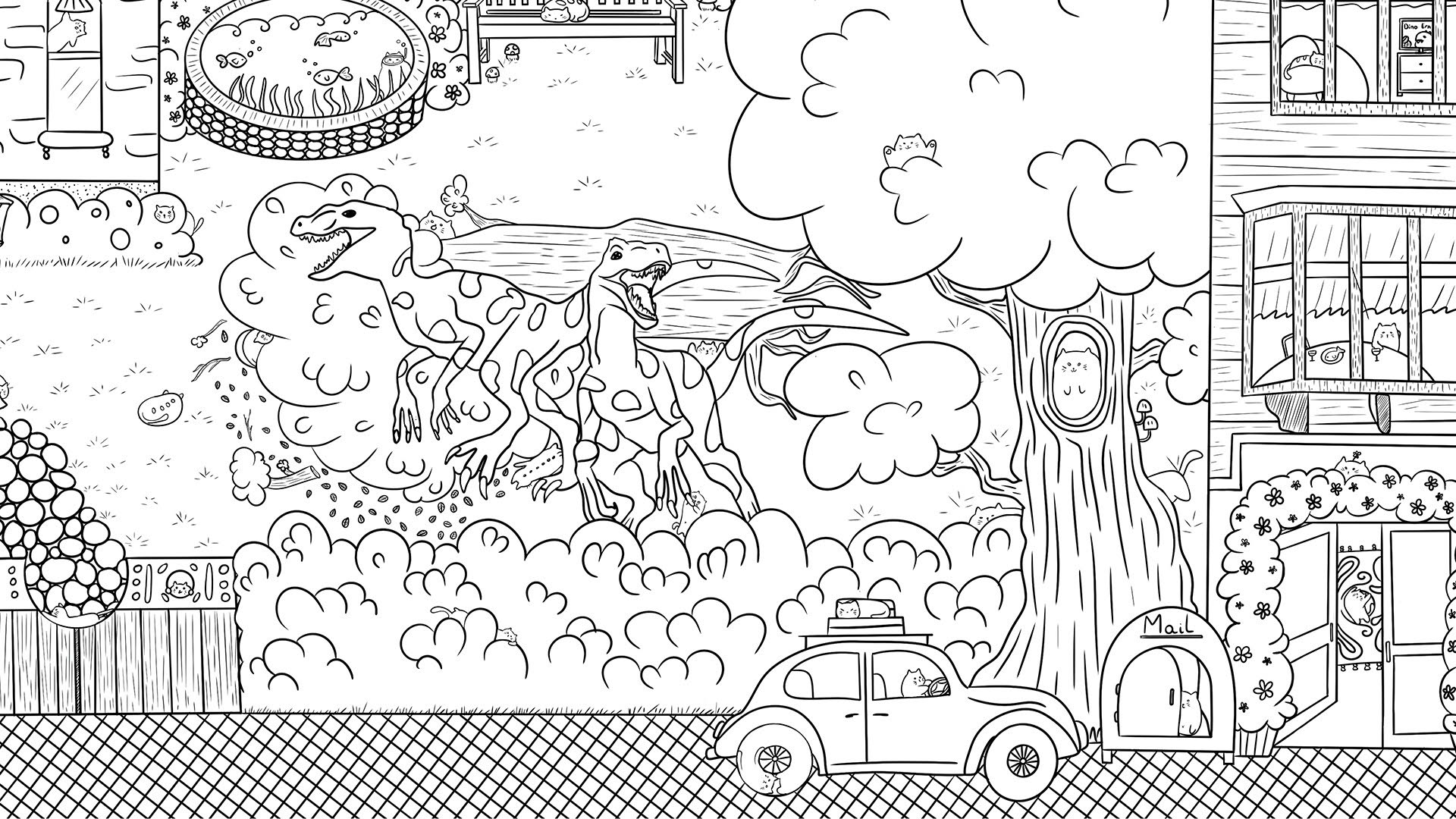 Screenshot for 100 Dino Cats
