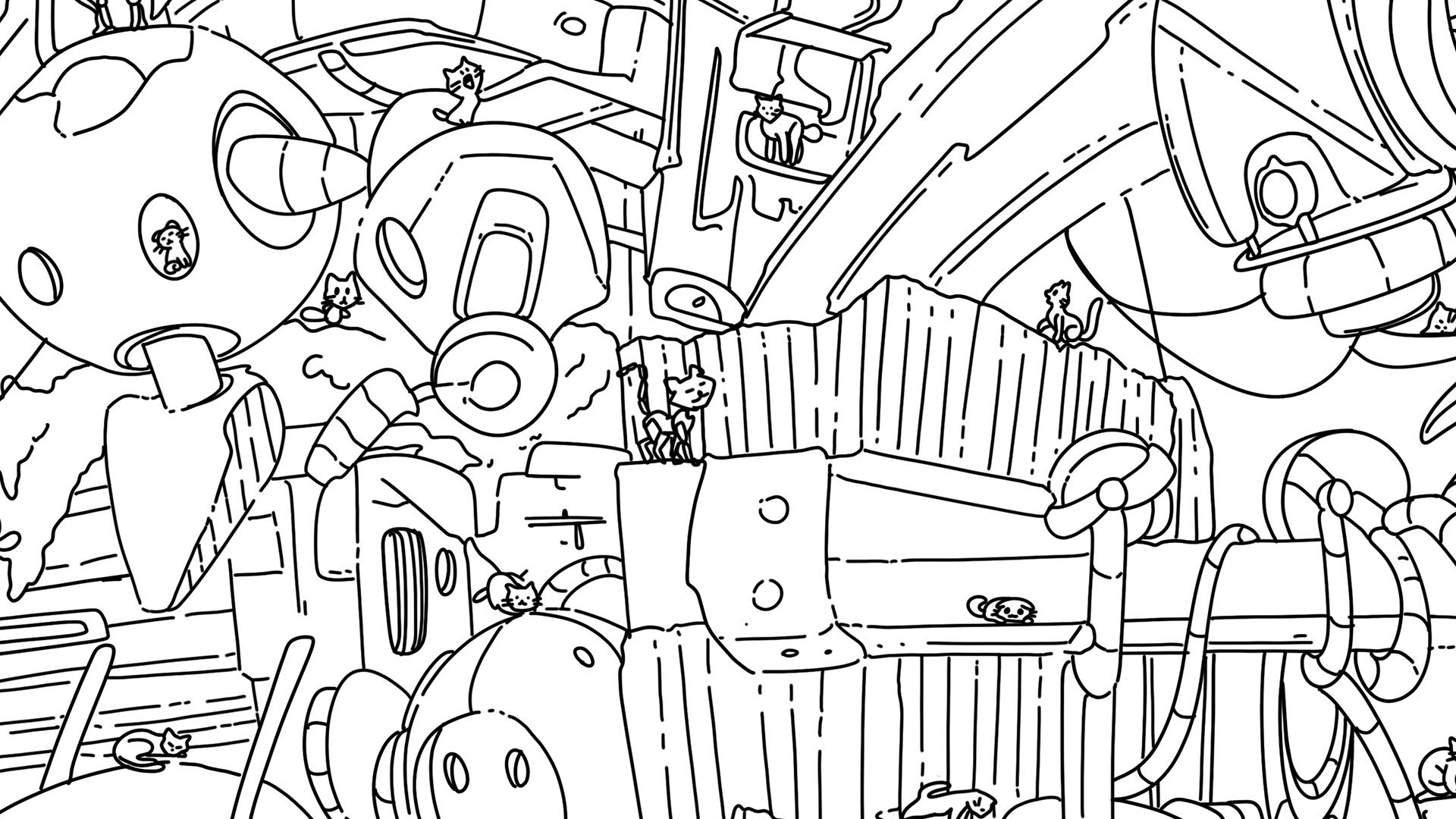 Screenshot for 100 Robo Cats