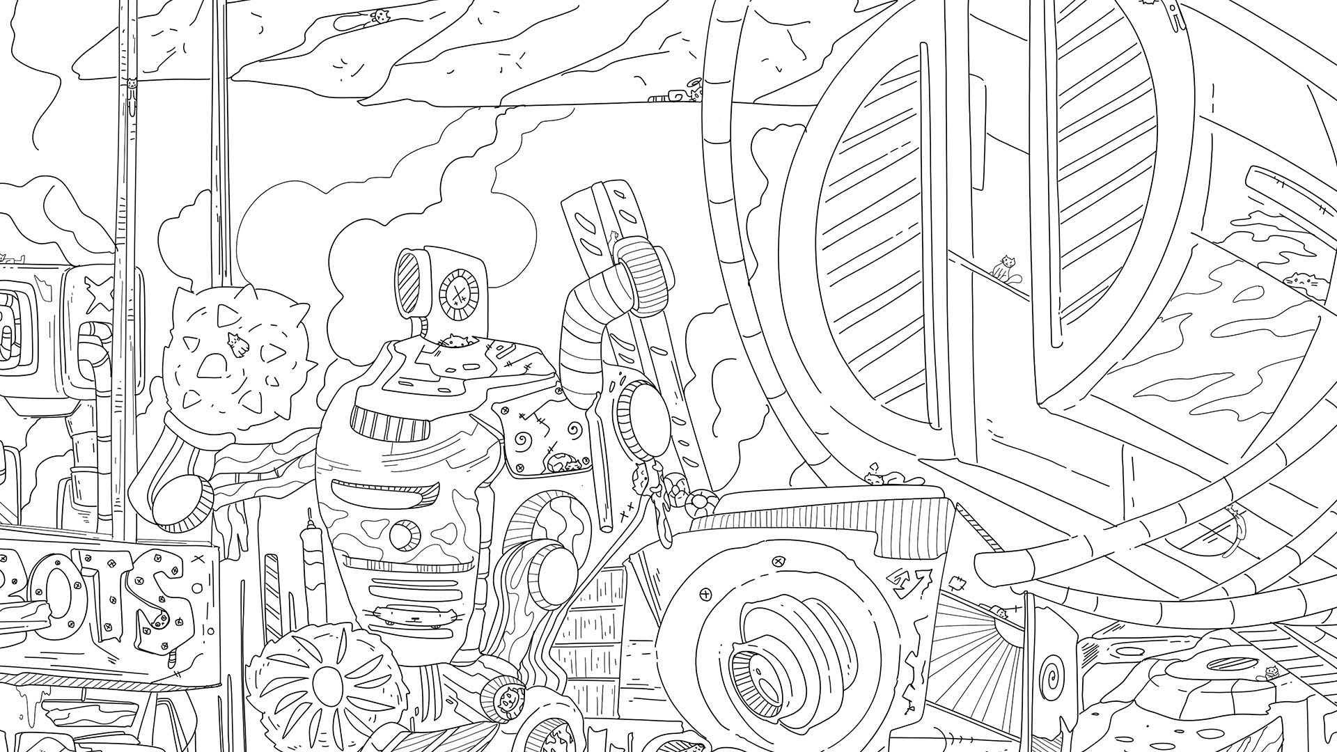 Screenshot for 100 Robo Cats