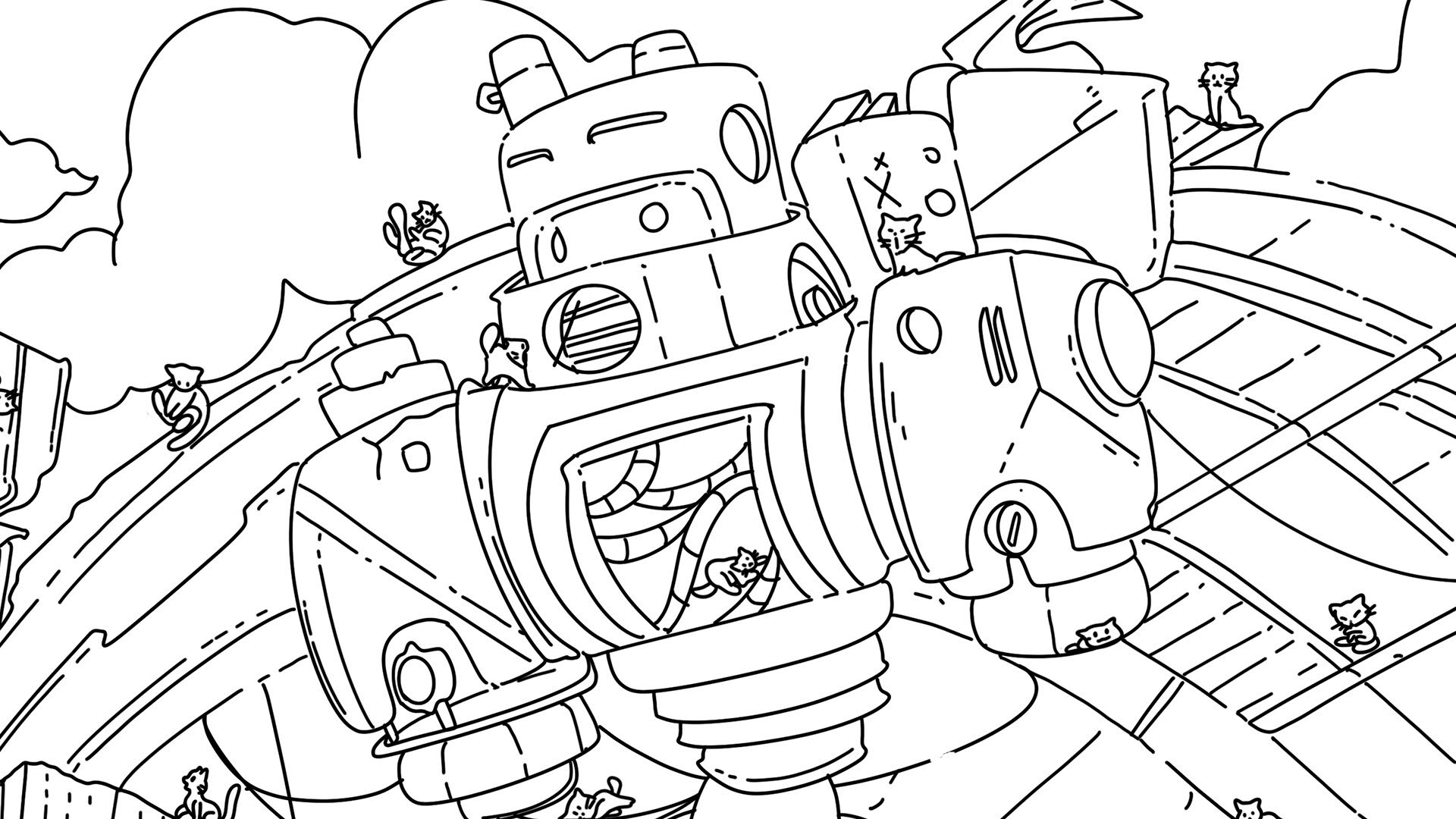 Screenshot for 100 Robo Cats