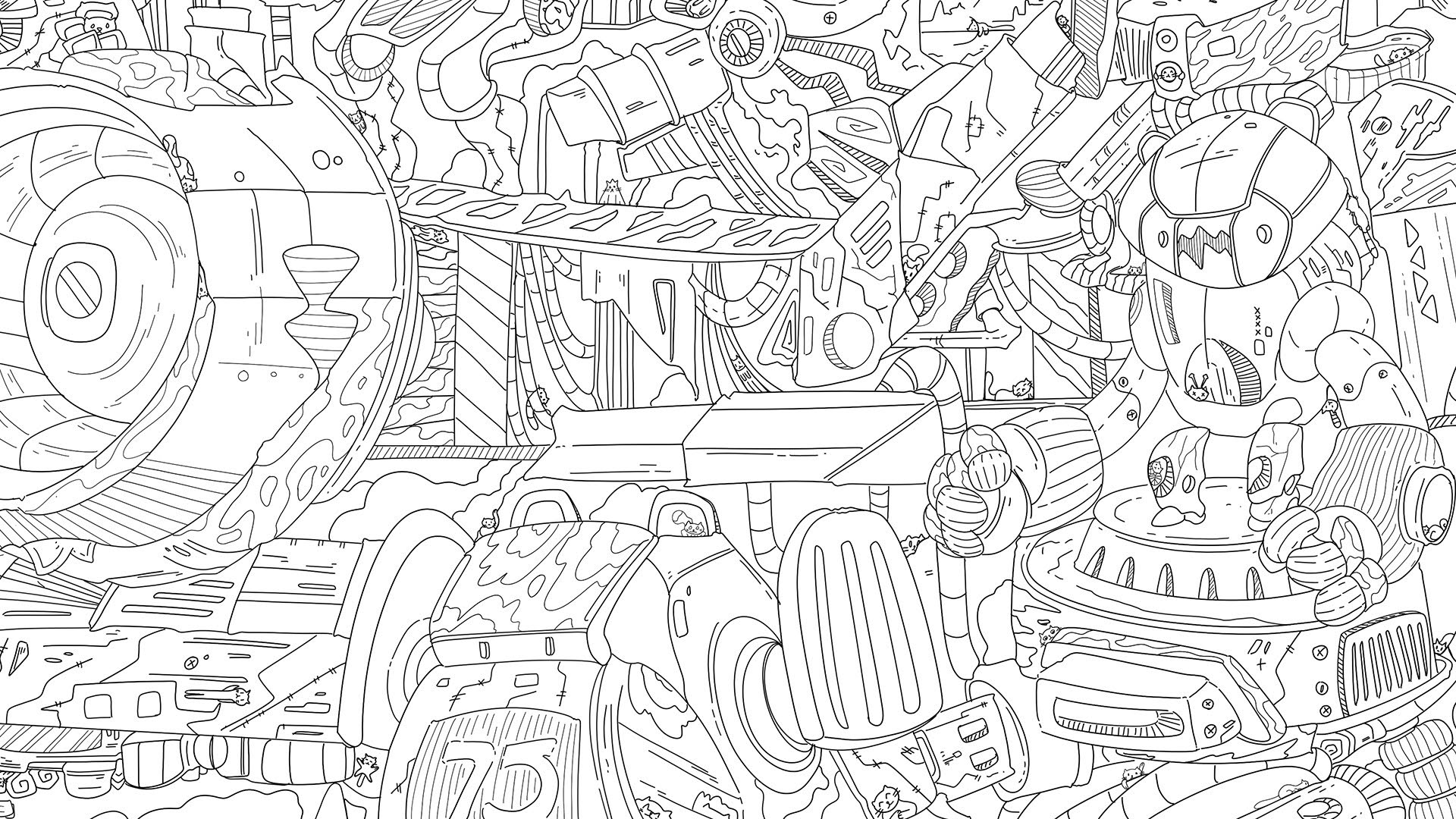 Screenshot for 100 Robo Cats