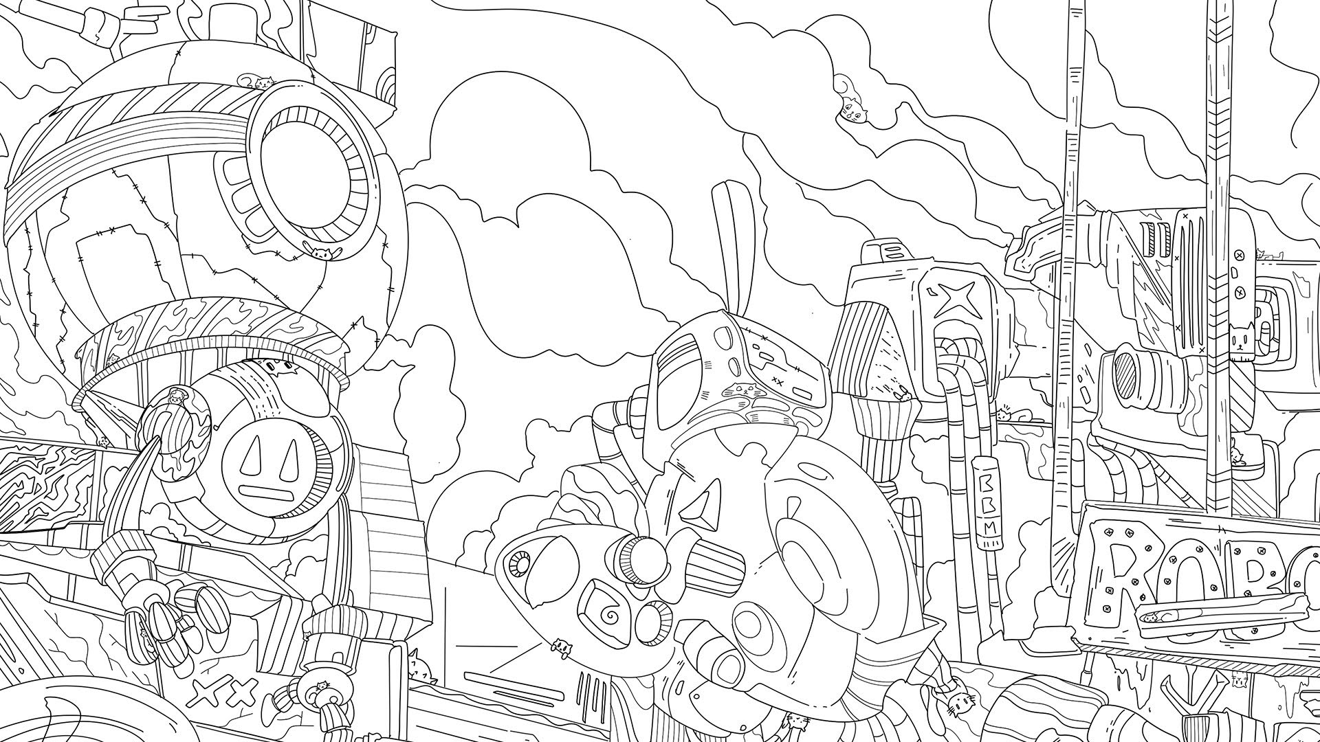 Screenshot for 100 Robo Cats