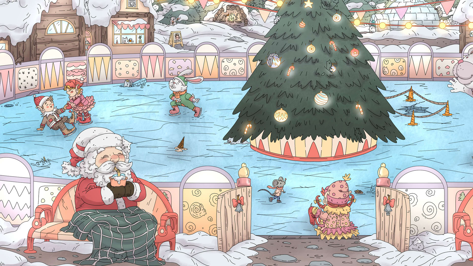 Screenshot for Travellin Cats Advent Calendar