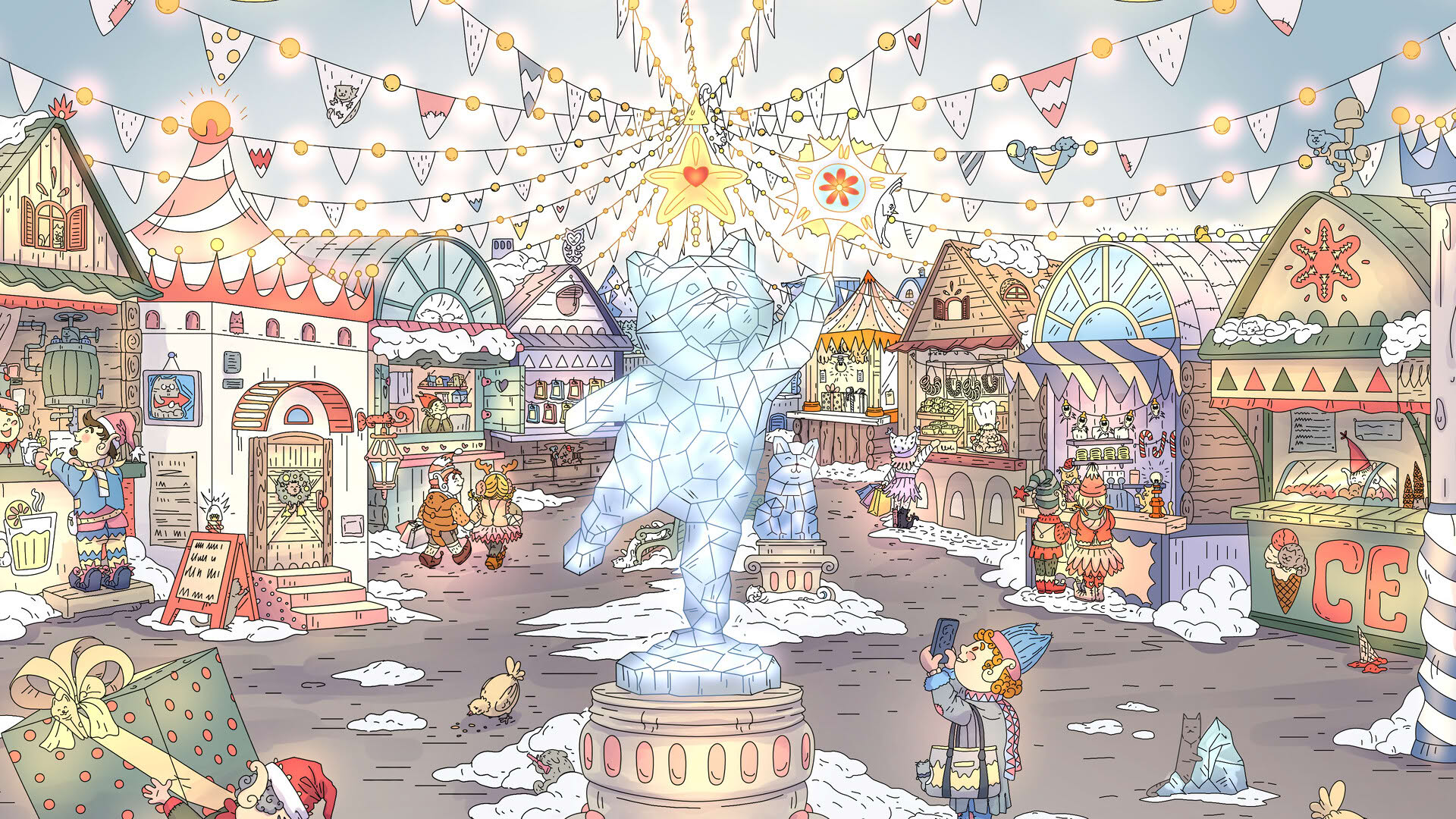 Screenshot for Travellin Cats Advent Calendar