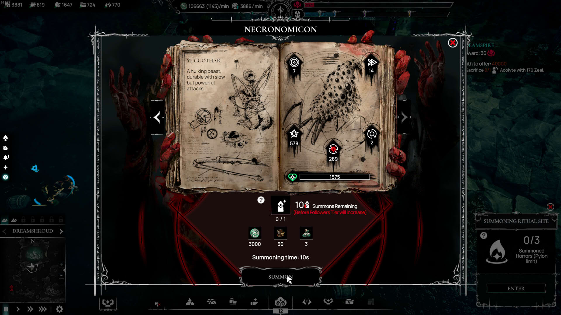 Screenshot for Worshippers of Cthulhu