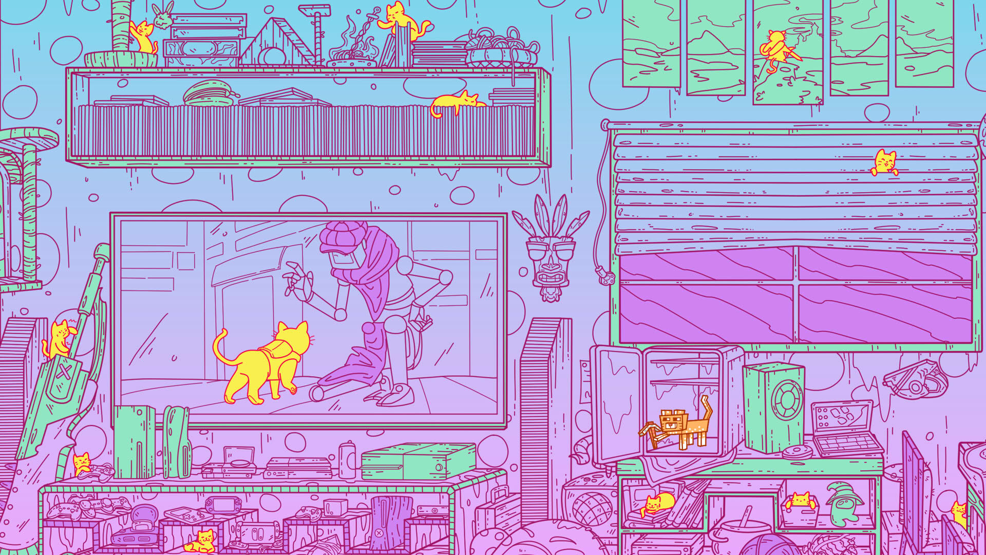 Screenshot for A Building Full of Cats 2