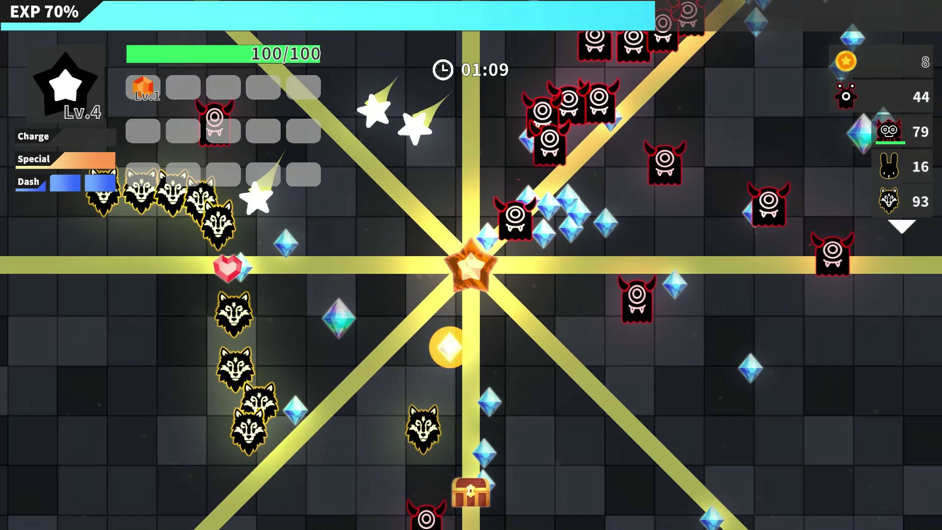 Screenshot for Crystal Survivor