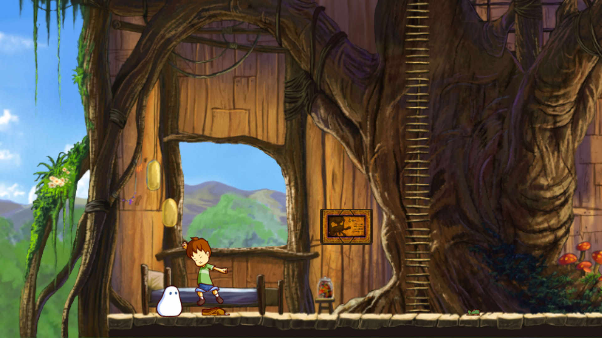 Screenshot for A Boy and His Blob