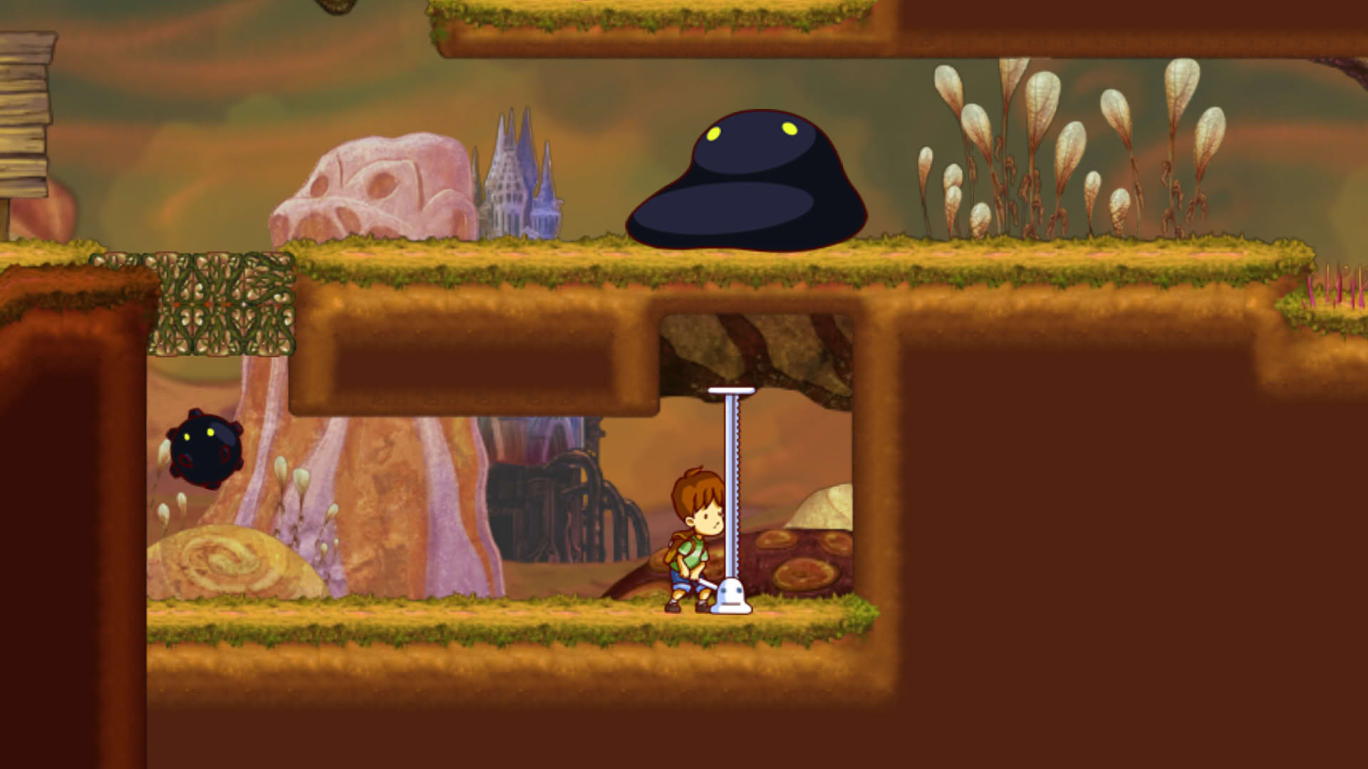 Screenshot for A Boy and His Blob