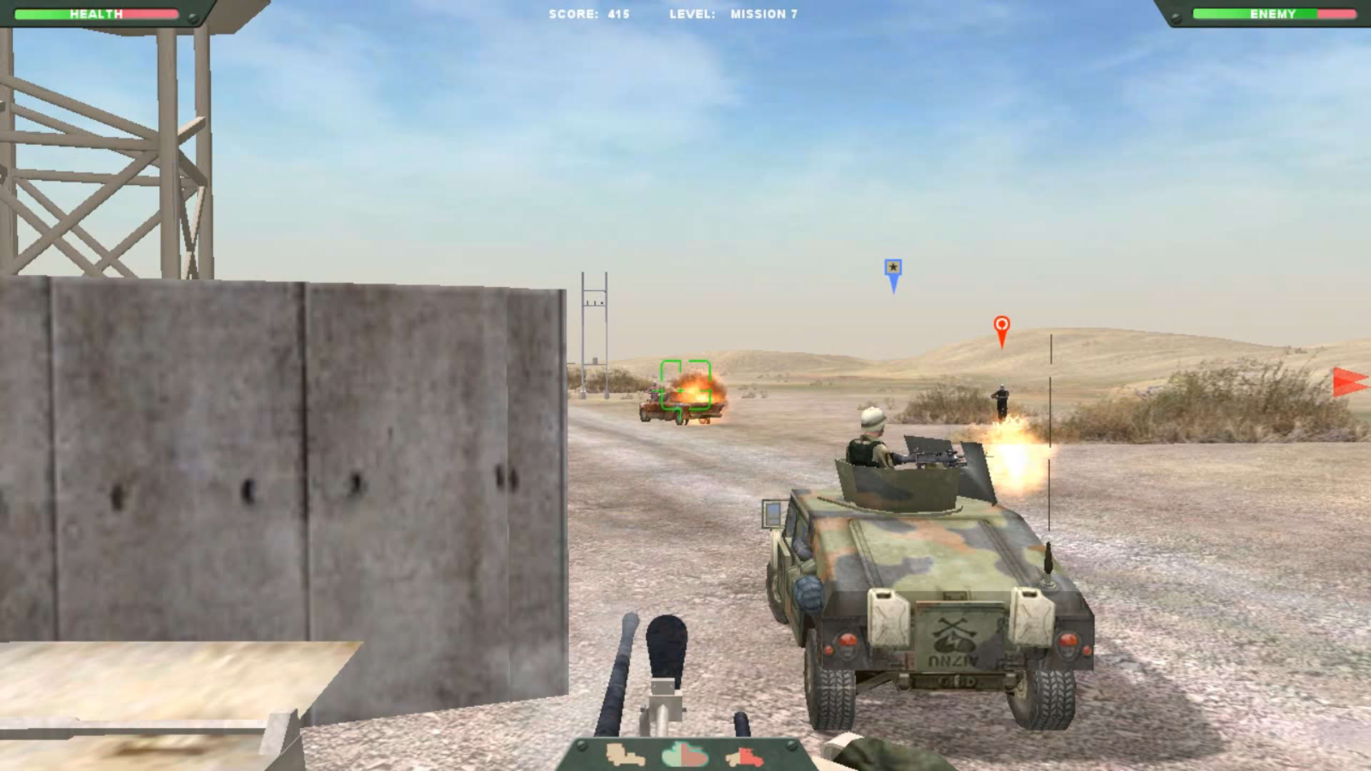 Screenshot for Desert Gunner