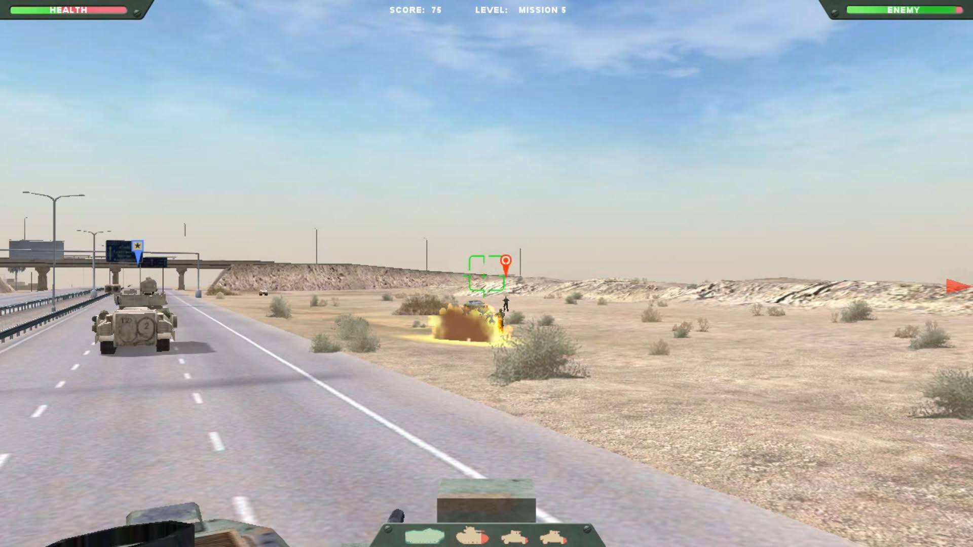 Screenshot for Desert Gunner