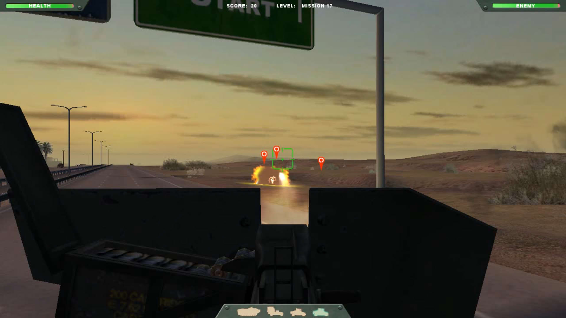 Screenshot for Desert Gunner
