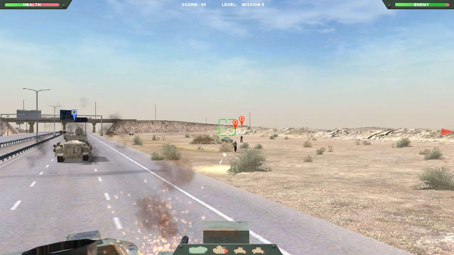 Screenshot for Desert Gunner