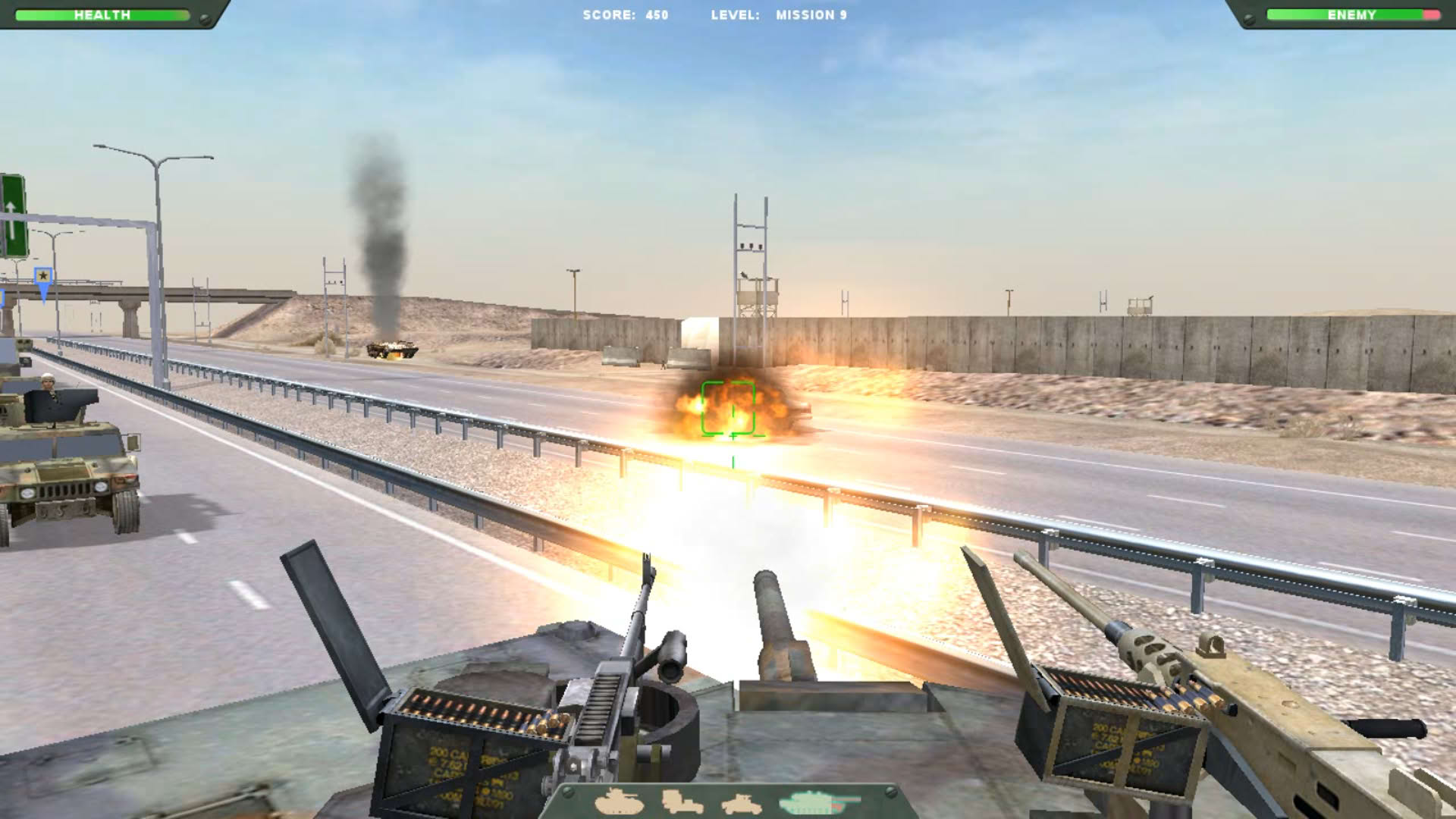 Screenshot for Desert Gunner