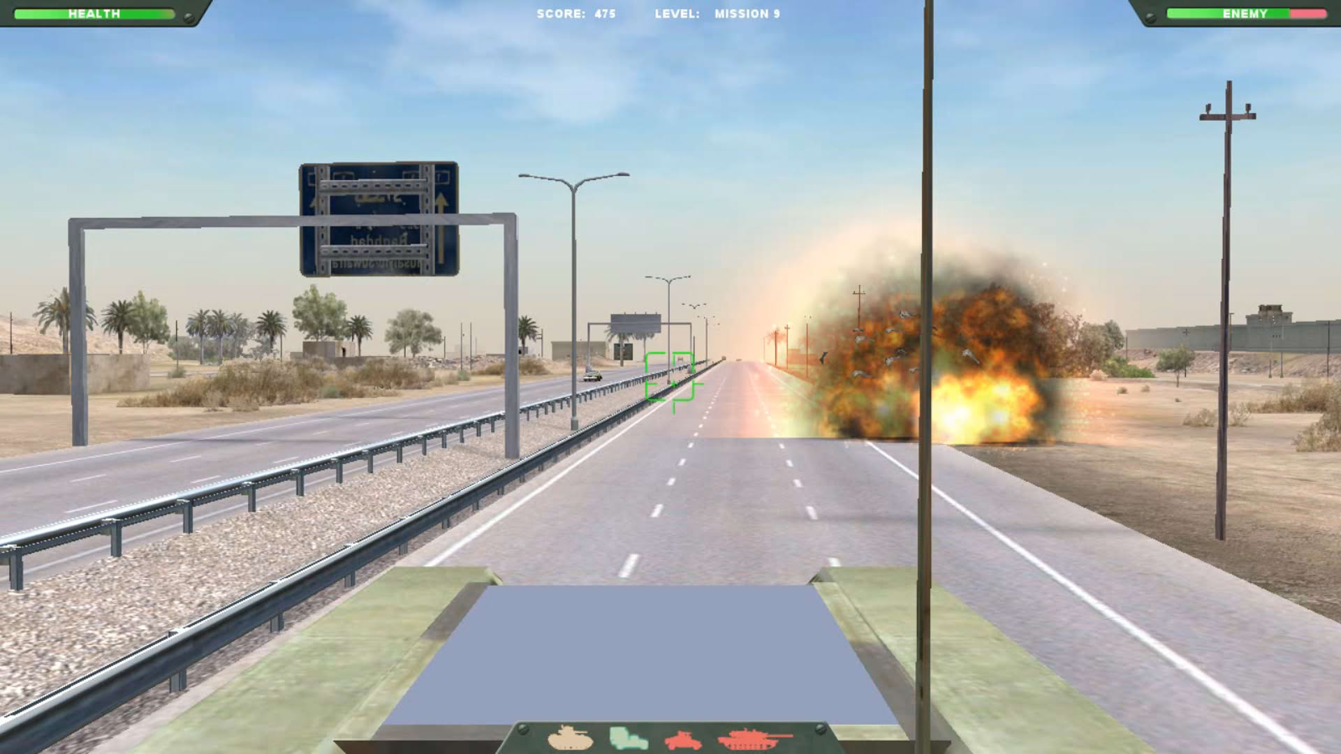 Screenshot for Desert Gunner