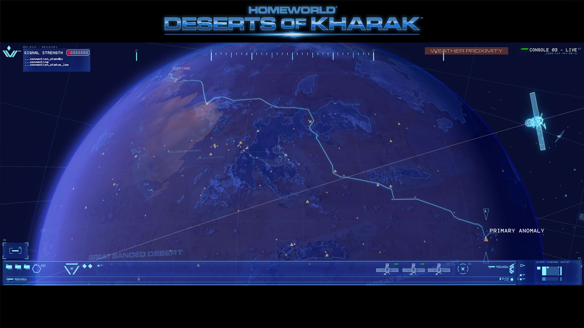 Screenshot for Homeworld: Deserts of Kharak