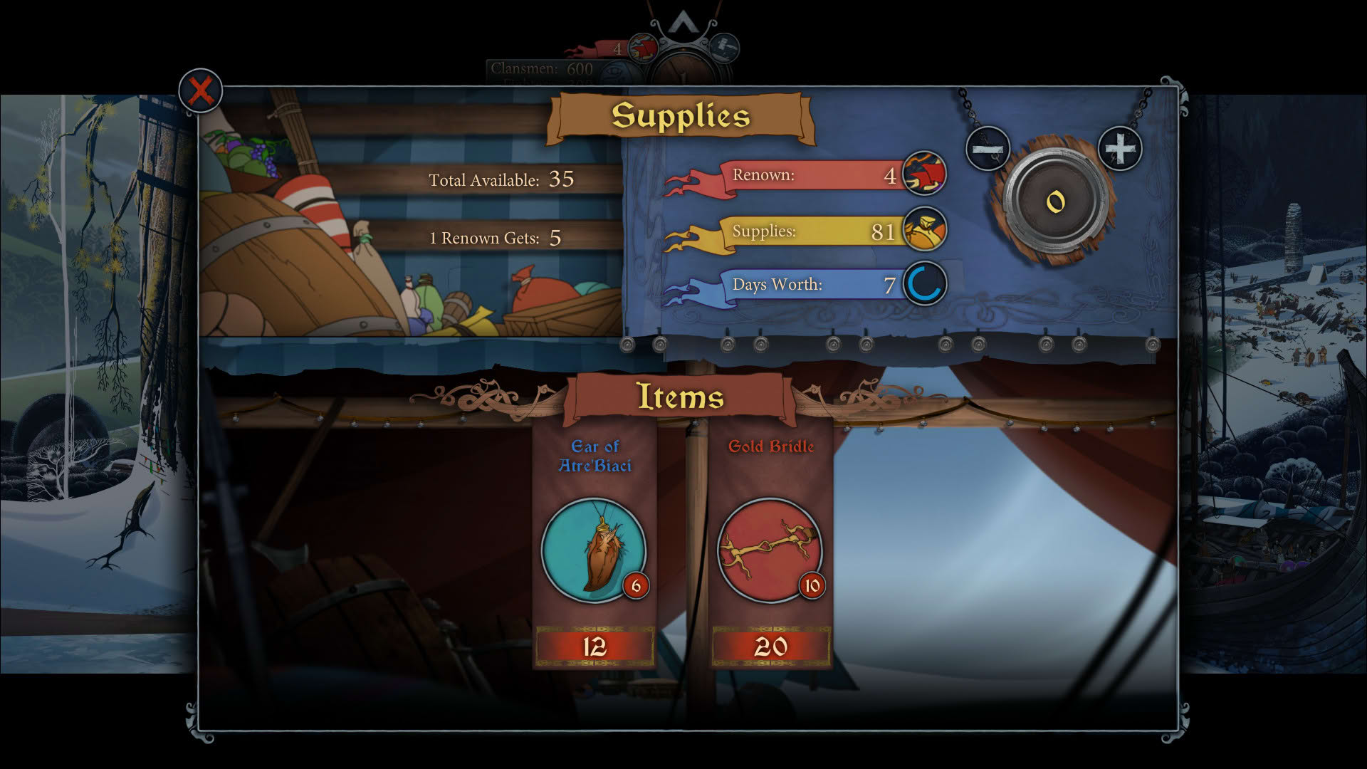Screenshot for The Banner Saga 2