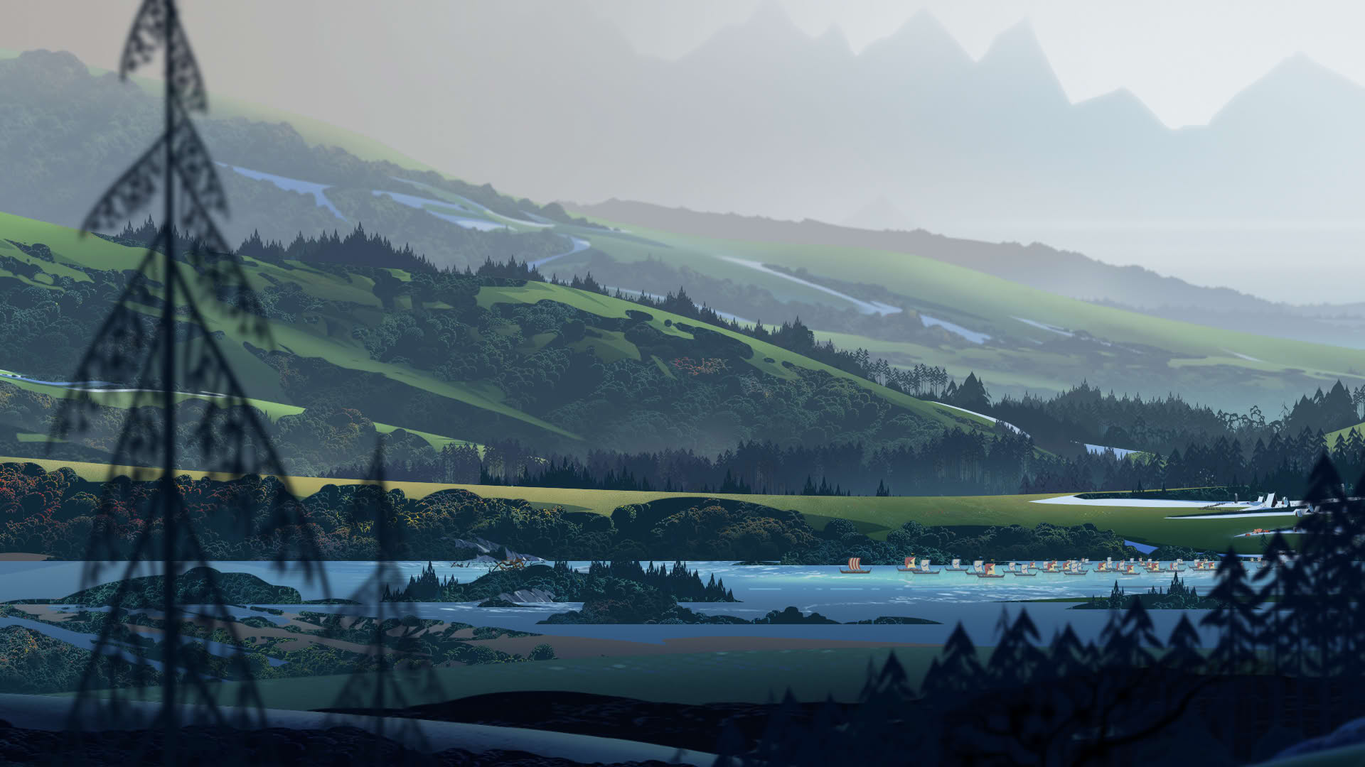 Screenshot for The Banner Saga 2