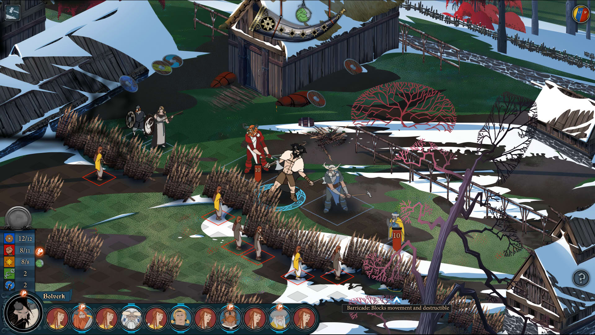 Screenshot for The Banner Saga 2