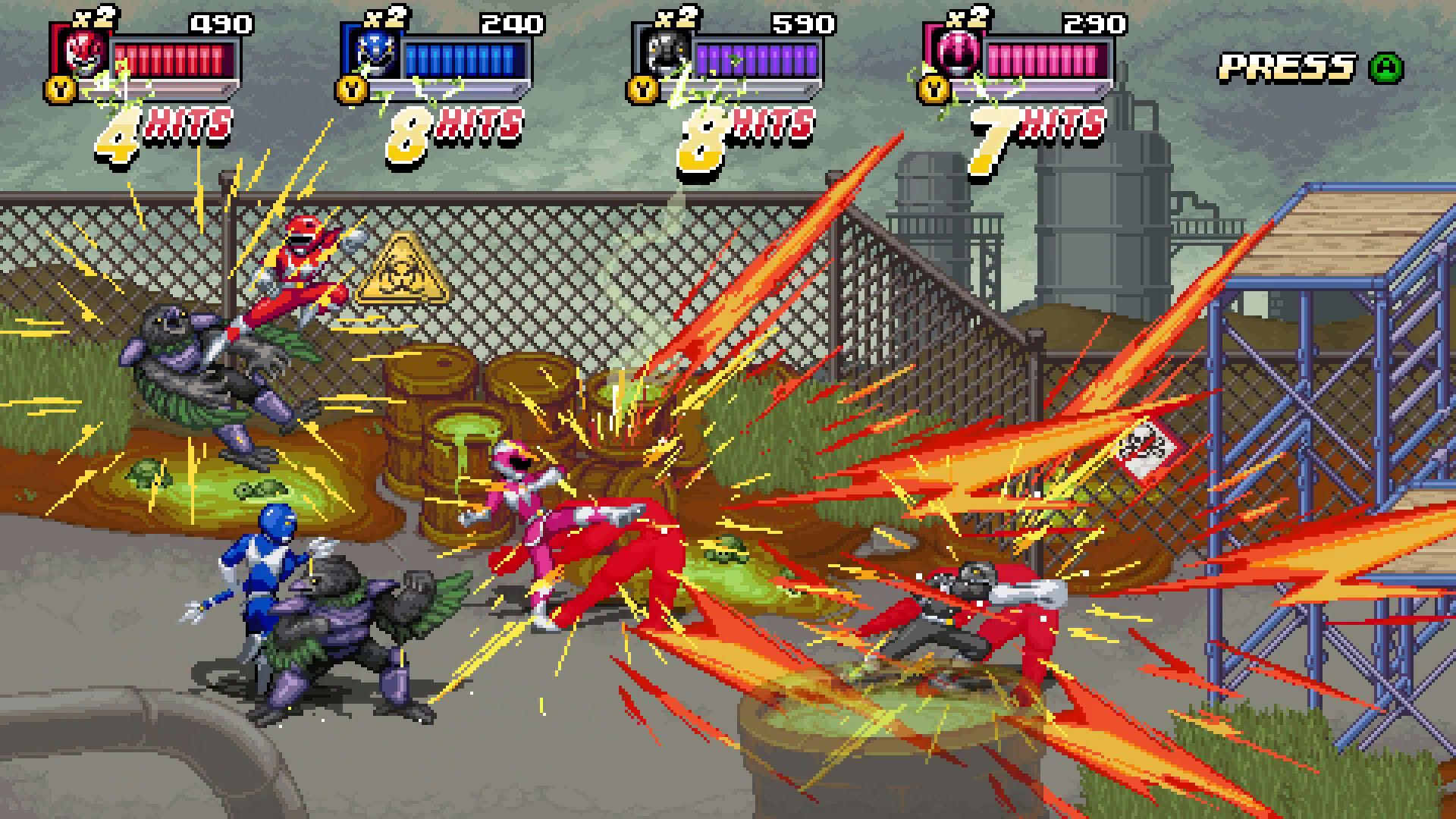 Screenshot for Mighty Morphin Power Rangers: Rita's Rewind
