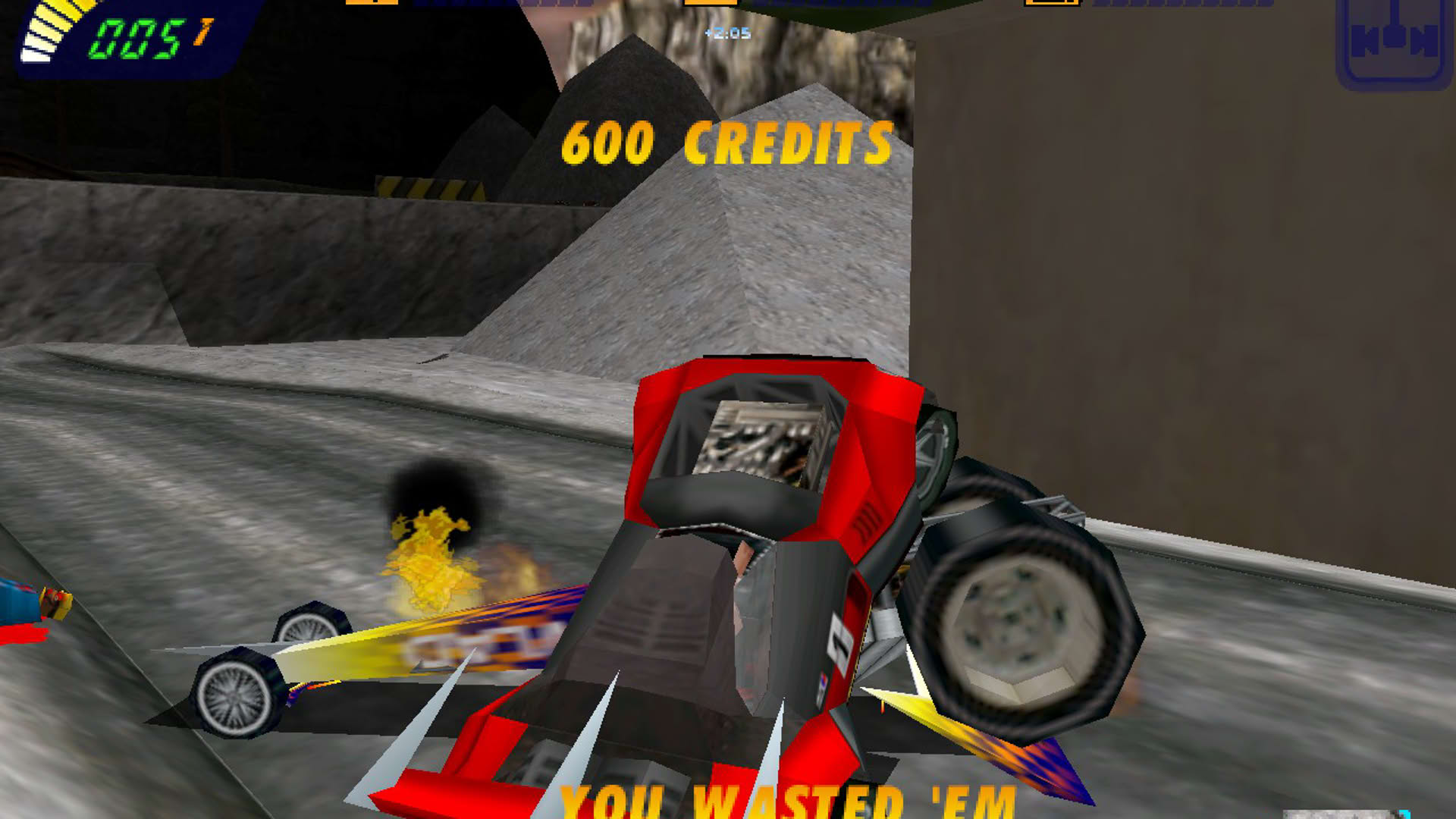 Screenshot for Carmageddon II: Carpocalypse Now