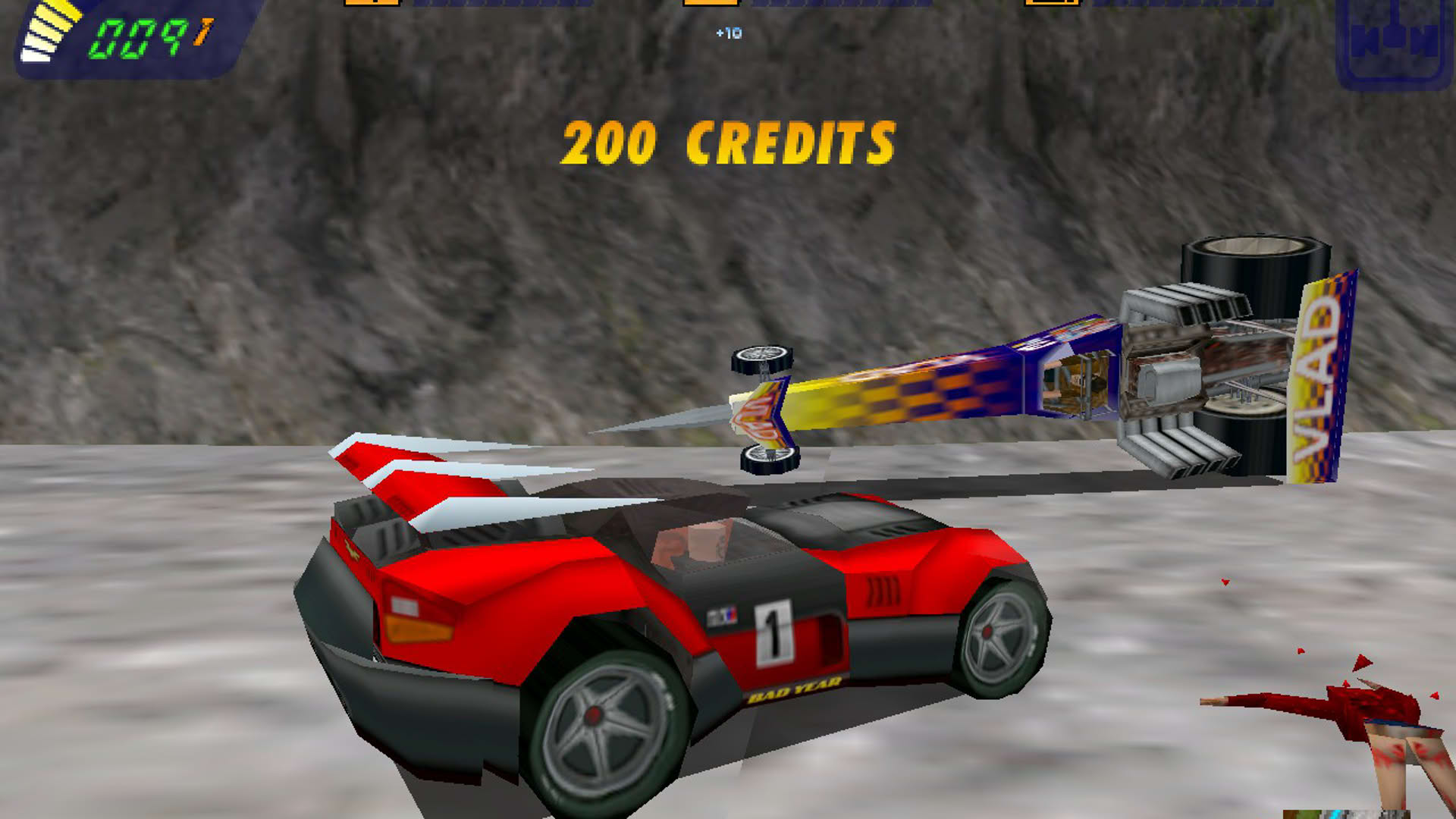 Screenshot for Carmageddon II: Carpocalypse Now
