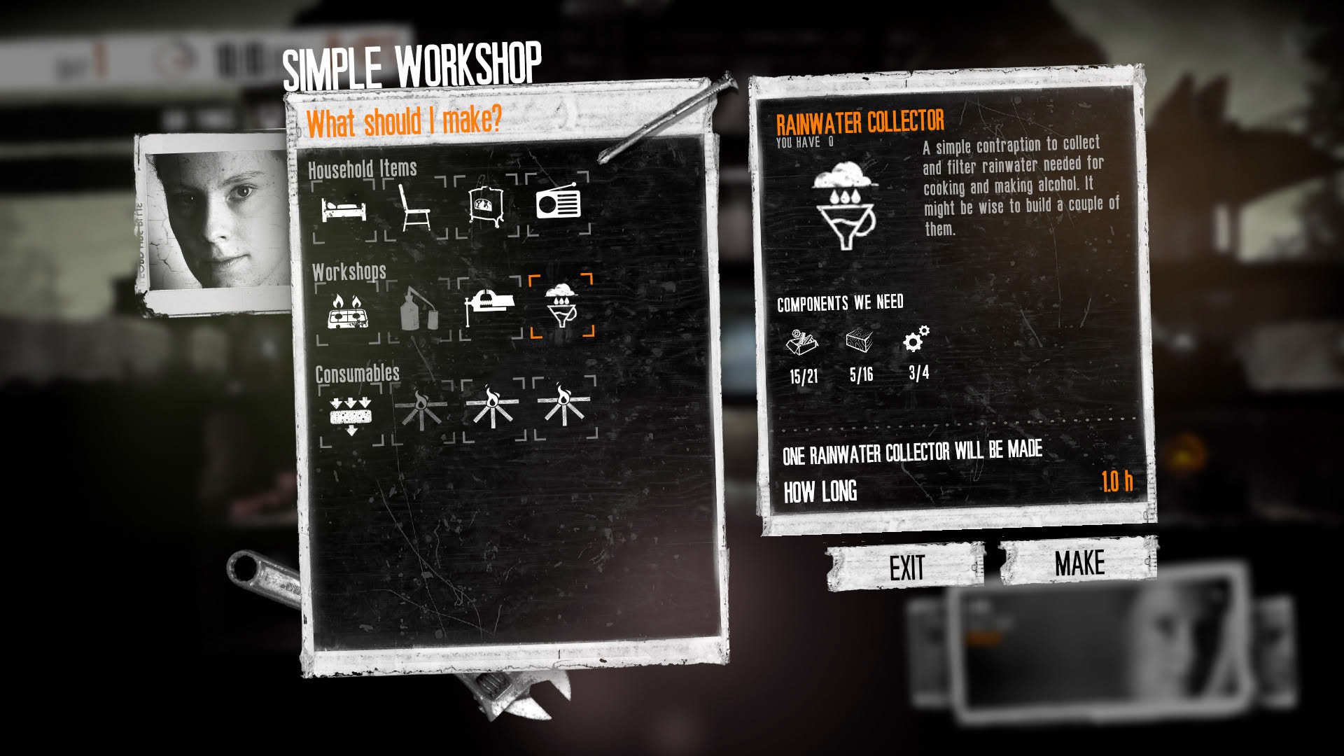 Screenshot for This War of Mine