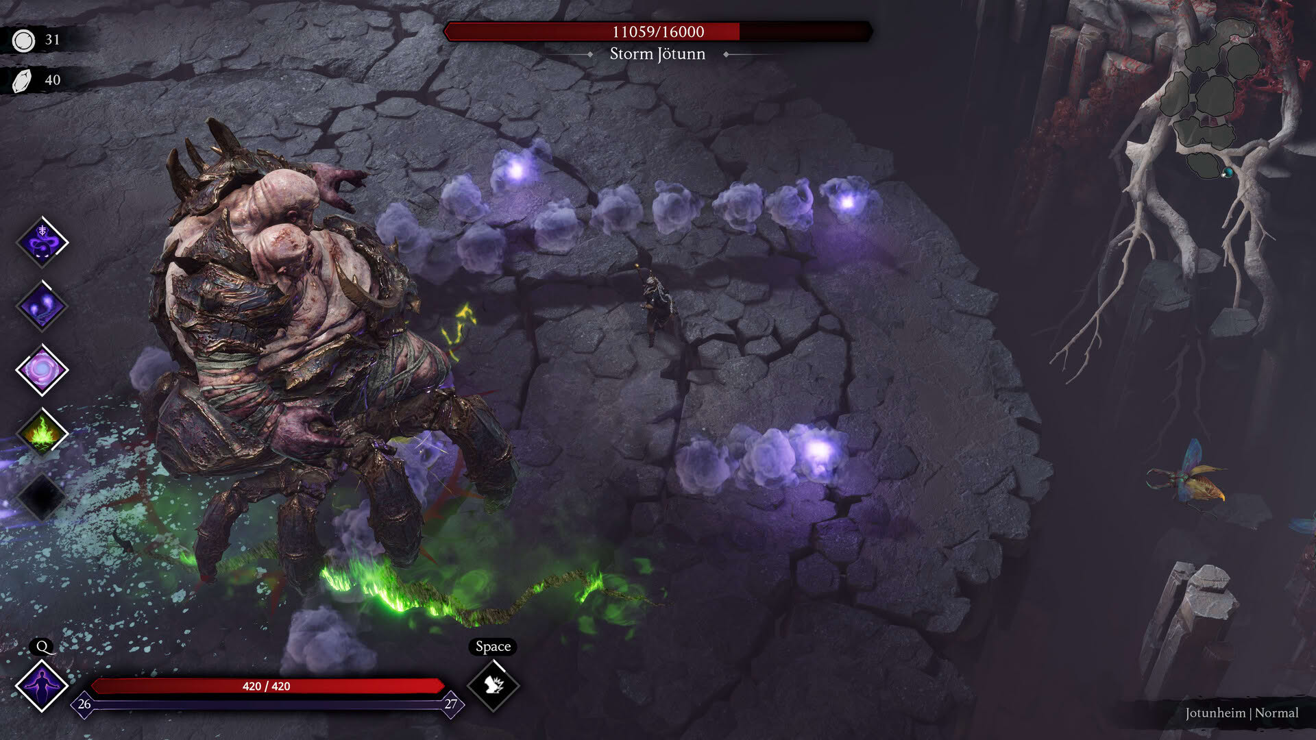 Screenshot for Jötunnslayer: Hordes of Hel