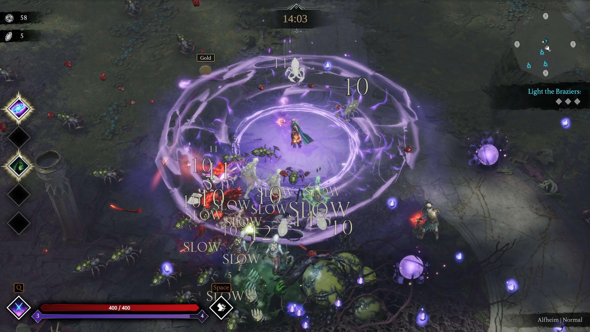 Screenshot for Jötunnslayer: Hordes of Hel